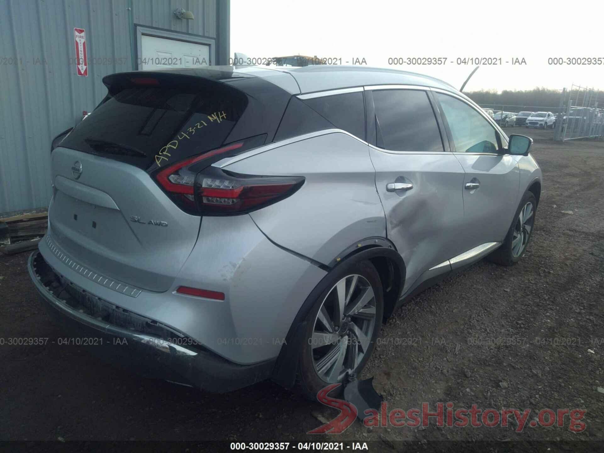 5N1AZ2MS9KN163216 2019 NISSAN MURANO