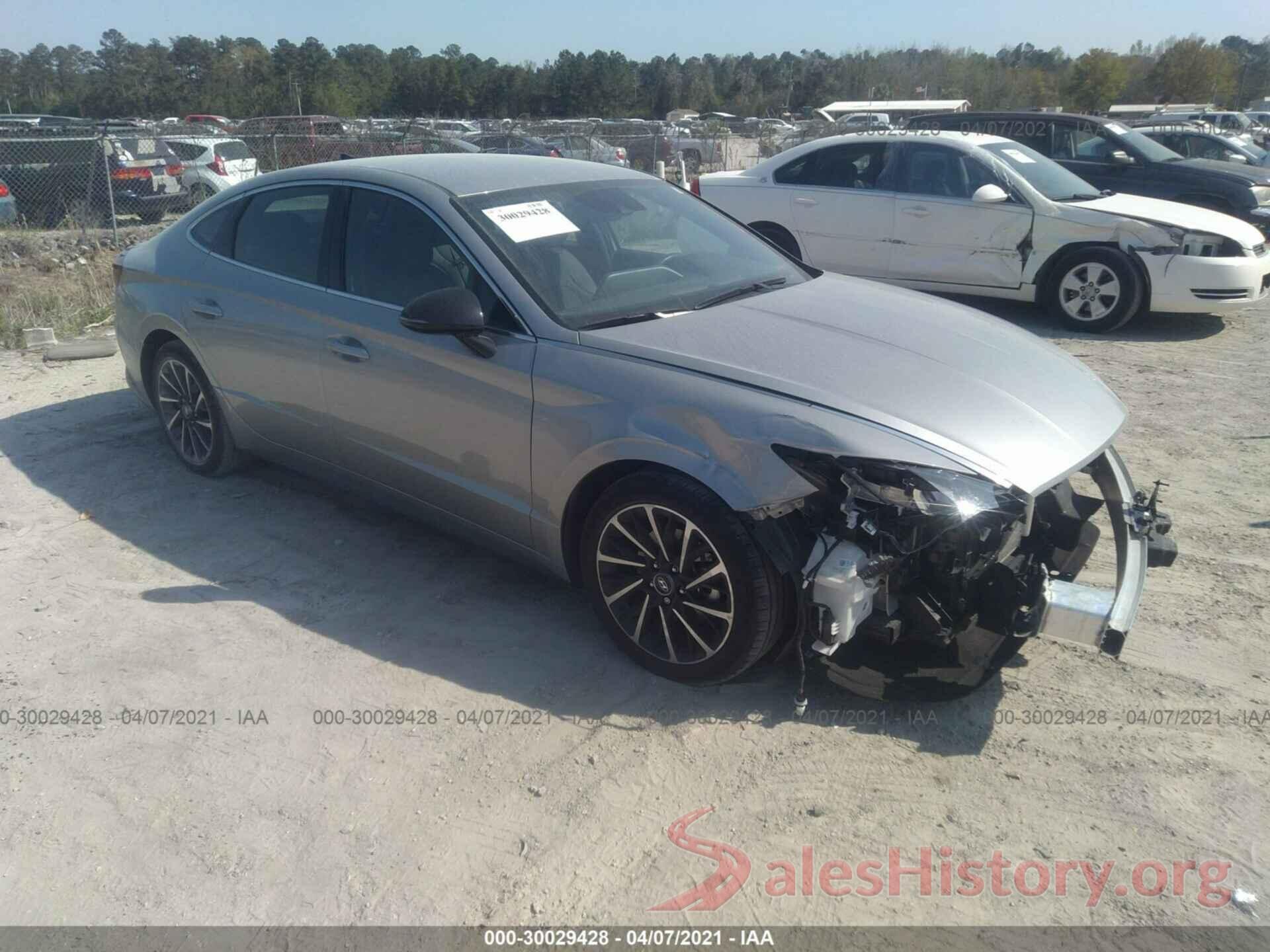 5NPEJ4J20LH002543 2020 HYUNDAI SONATA