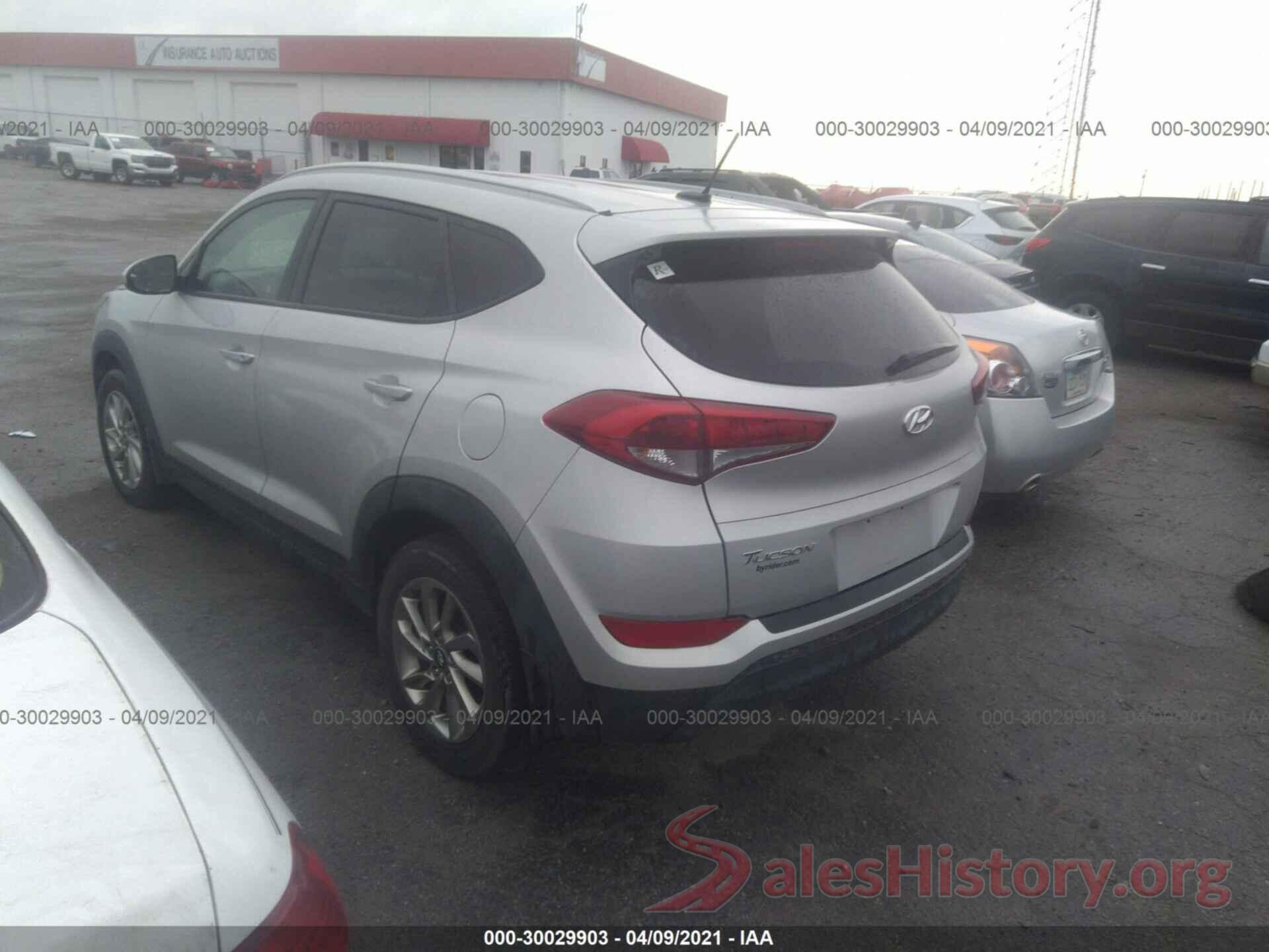 KM8J33A4XGU200431 2016 HYUNDAI TUCSON