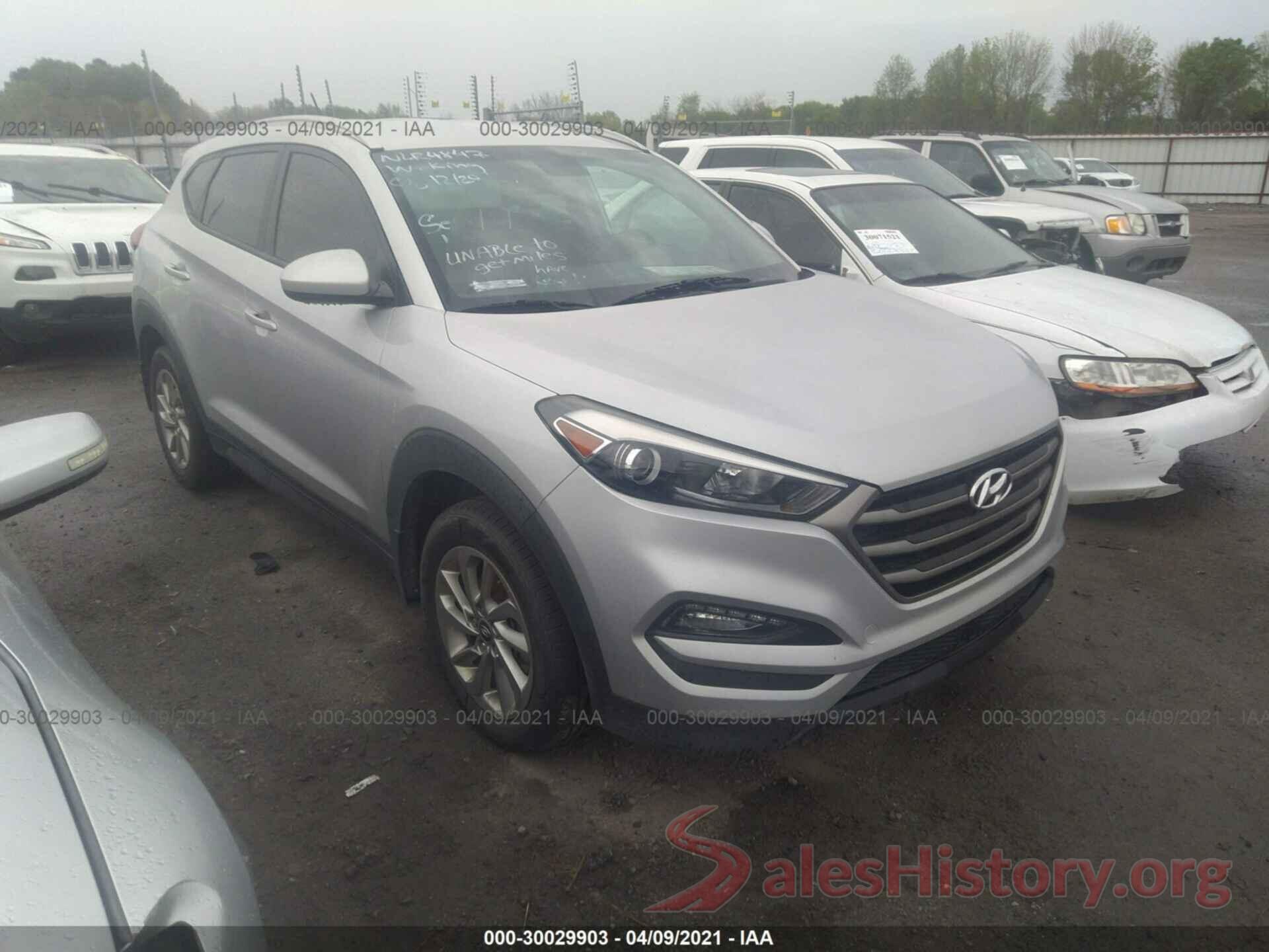 KM8J33A4XGU200431 2016 HYUNDAI TUCSON