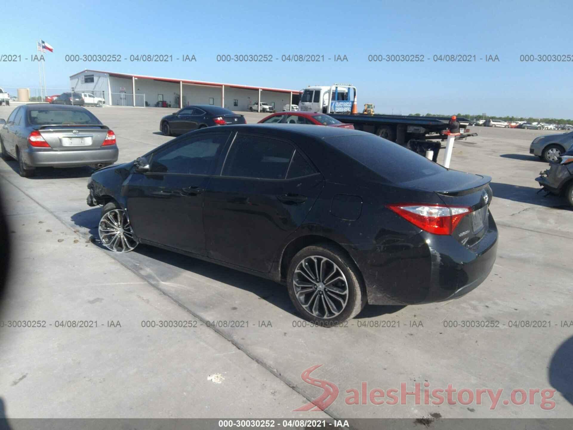 5YFBURHE3GP428369 2016 TOYOTA COROLLA