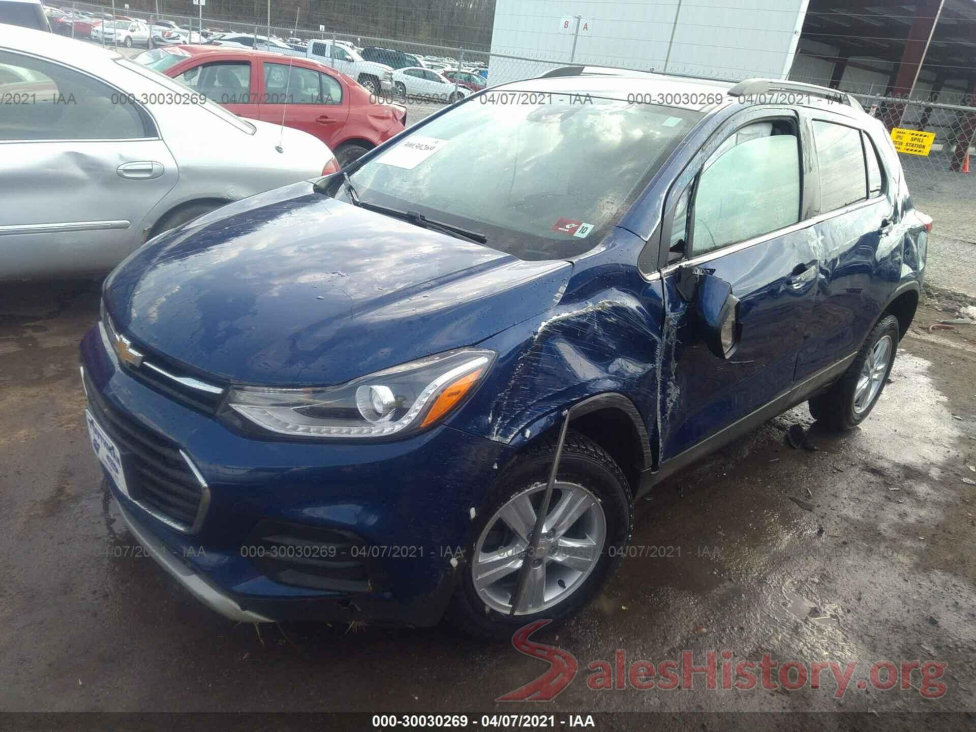 3GNCJPSBXHL201766 2017 CHEVROLET TRAX