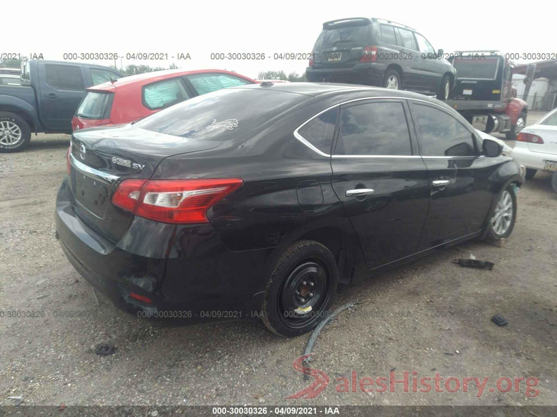 3N1AB7APXKY329500 2019 NISSAN SENTRA