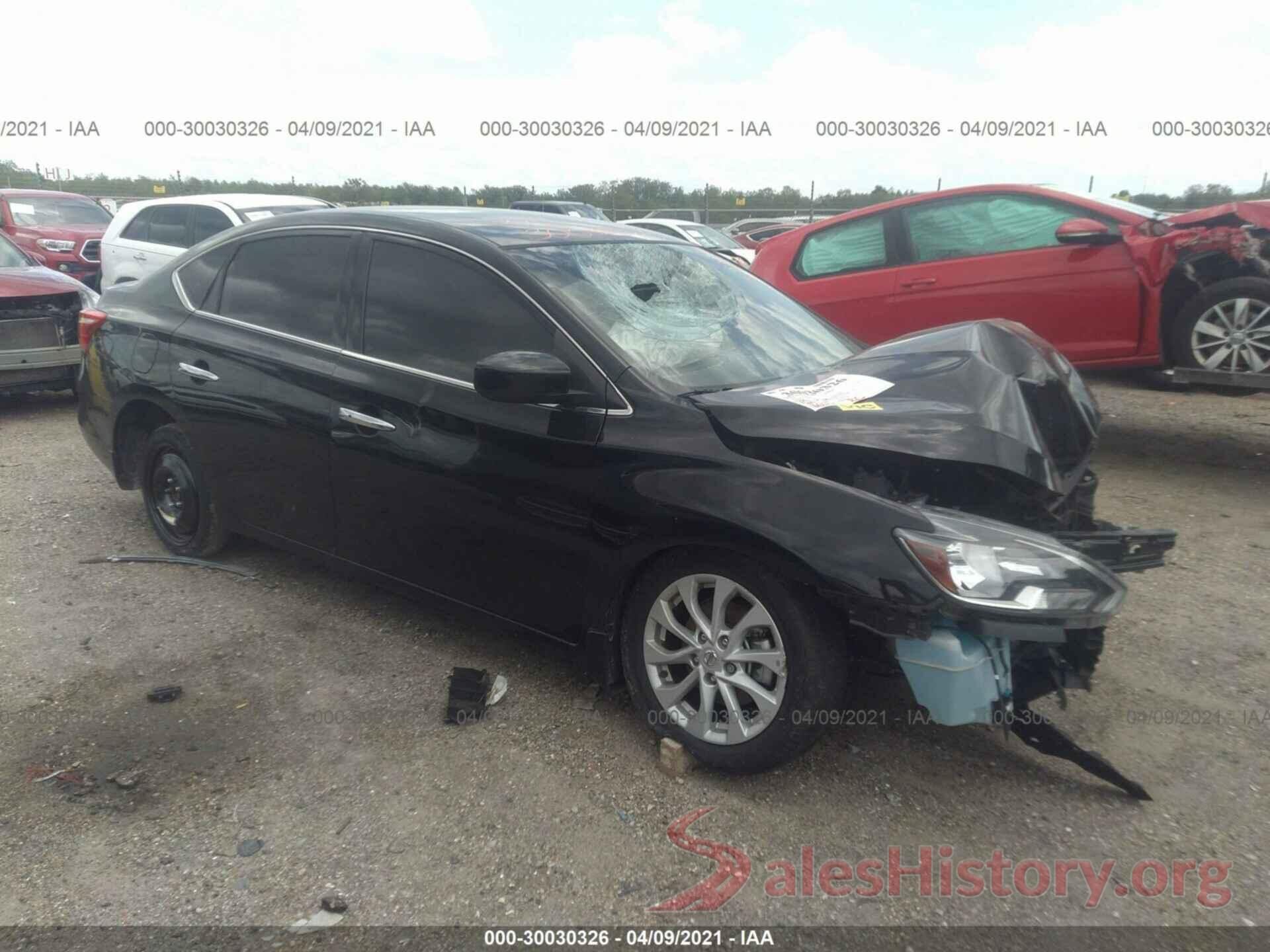 3N1AB7APXKY329500 2019 NISSAN SENTRA