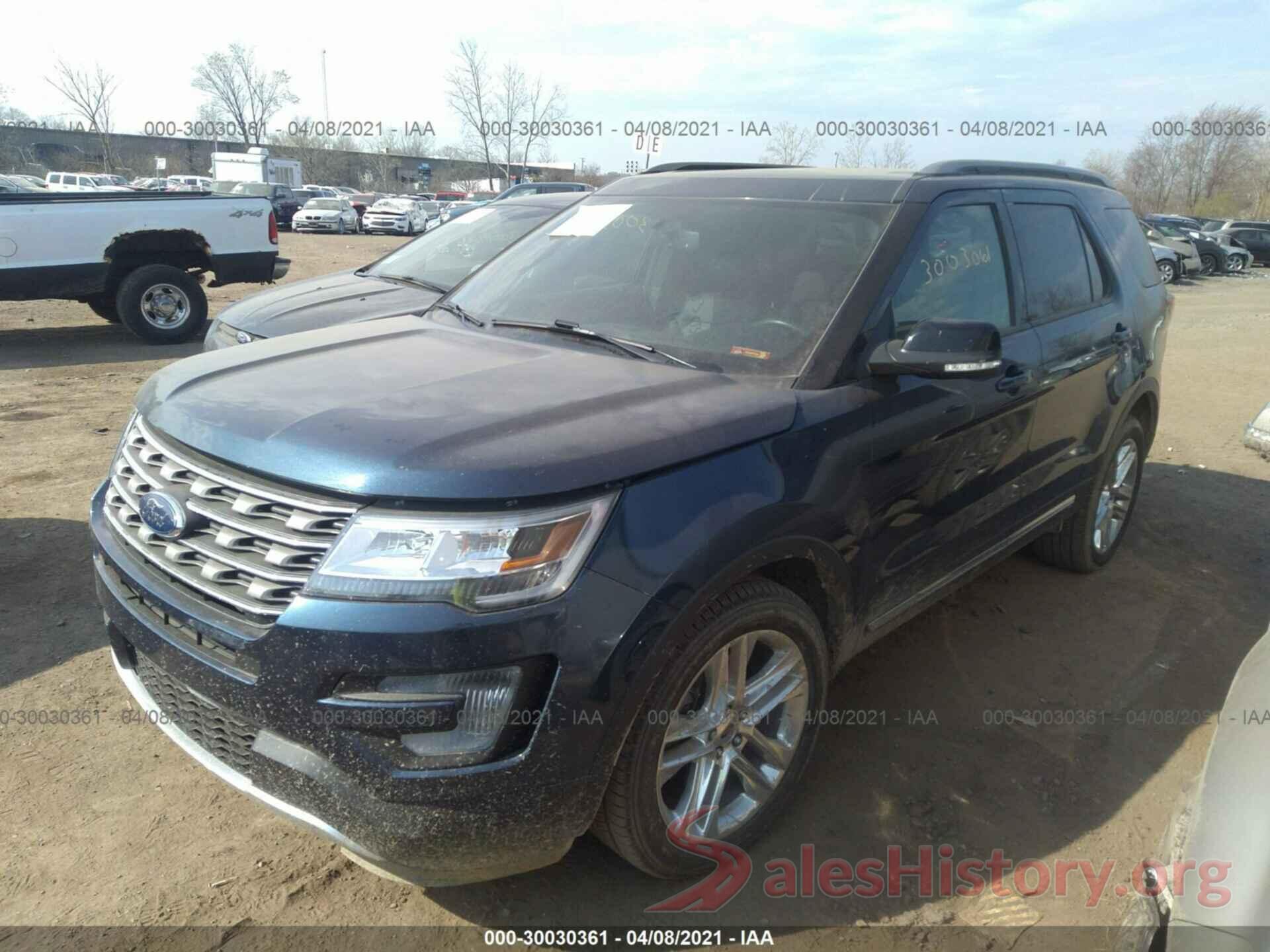 1FM5K8D88HGE21543 2017 FORD EXPLORER