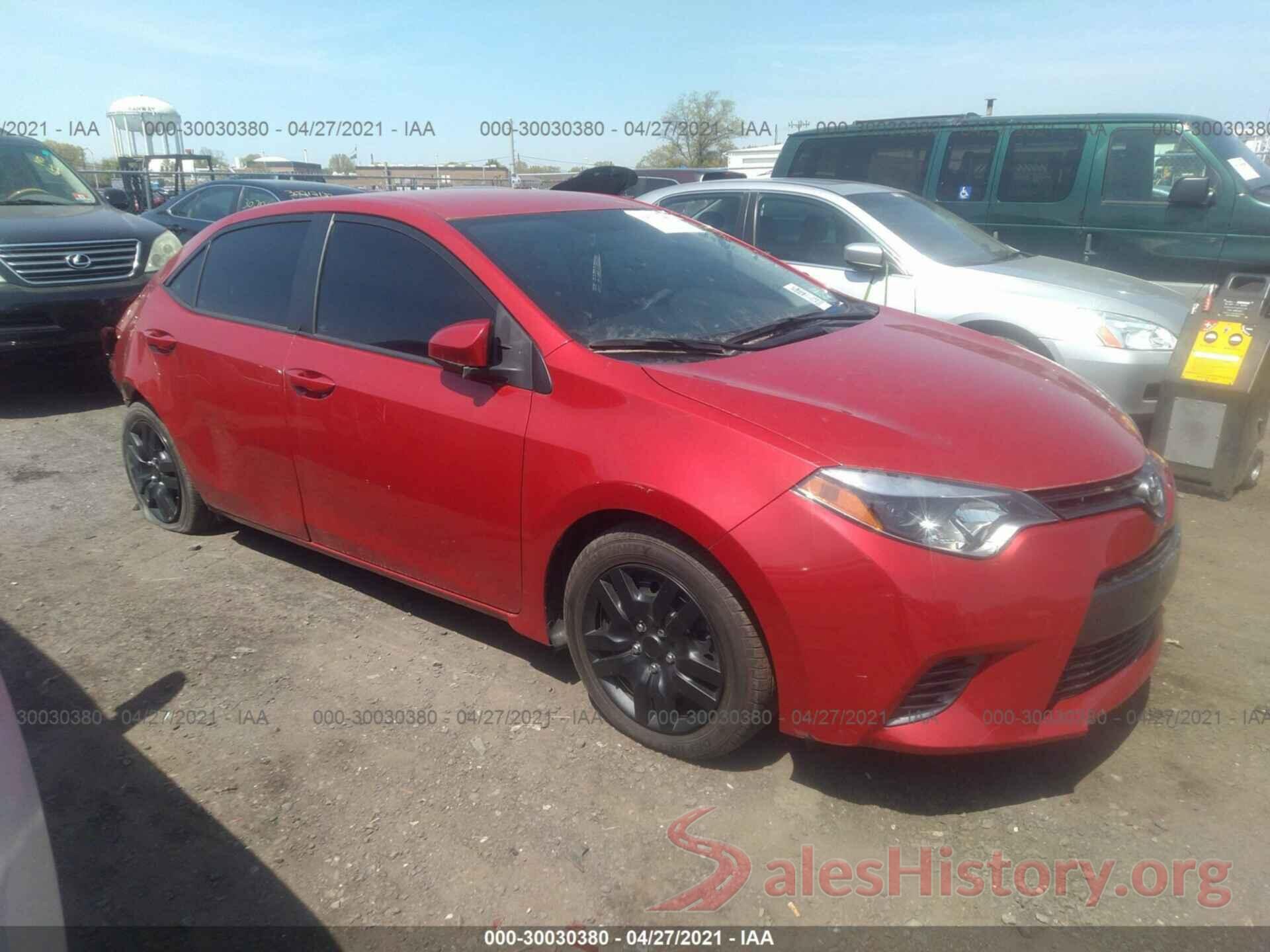 2T1BURHE5GC491716 2016 TOYOTA COROLLA