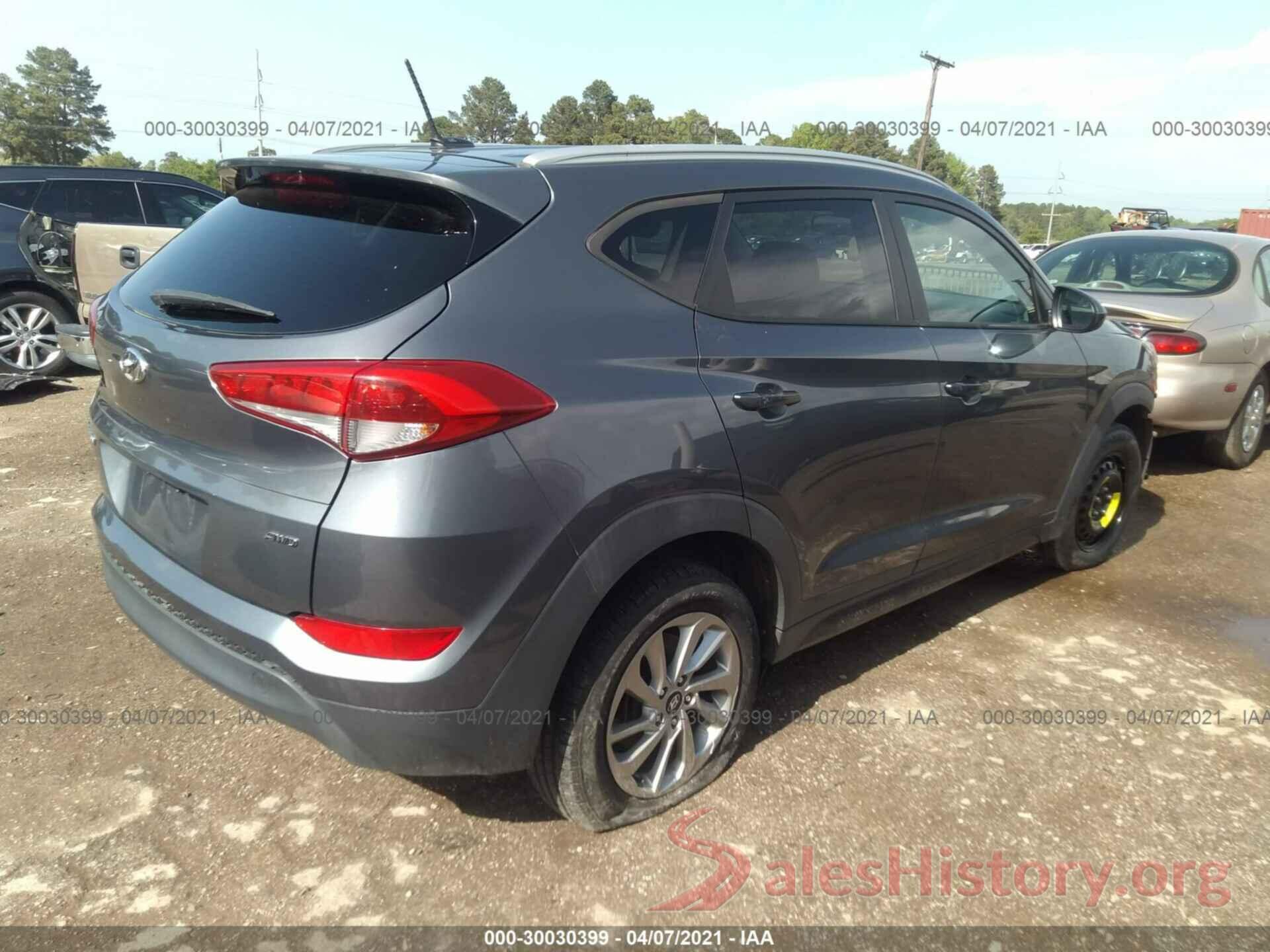 KM8J3CA45GU092428 2016 HYUNDAI TUCSON