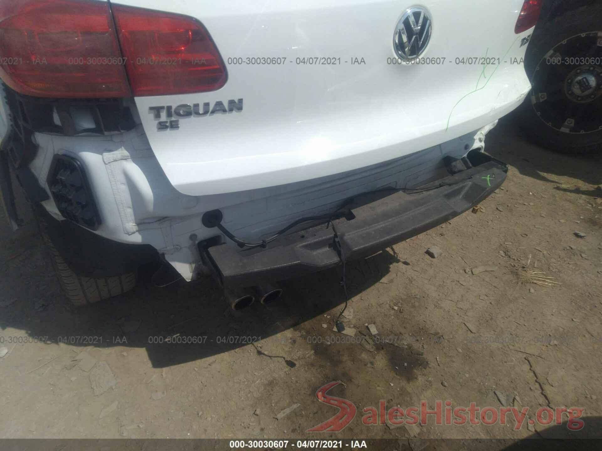 WVGRV7AX0HK012819 2017 VOLKSWAGEN TIGUAN