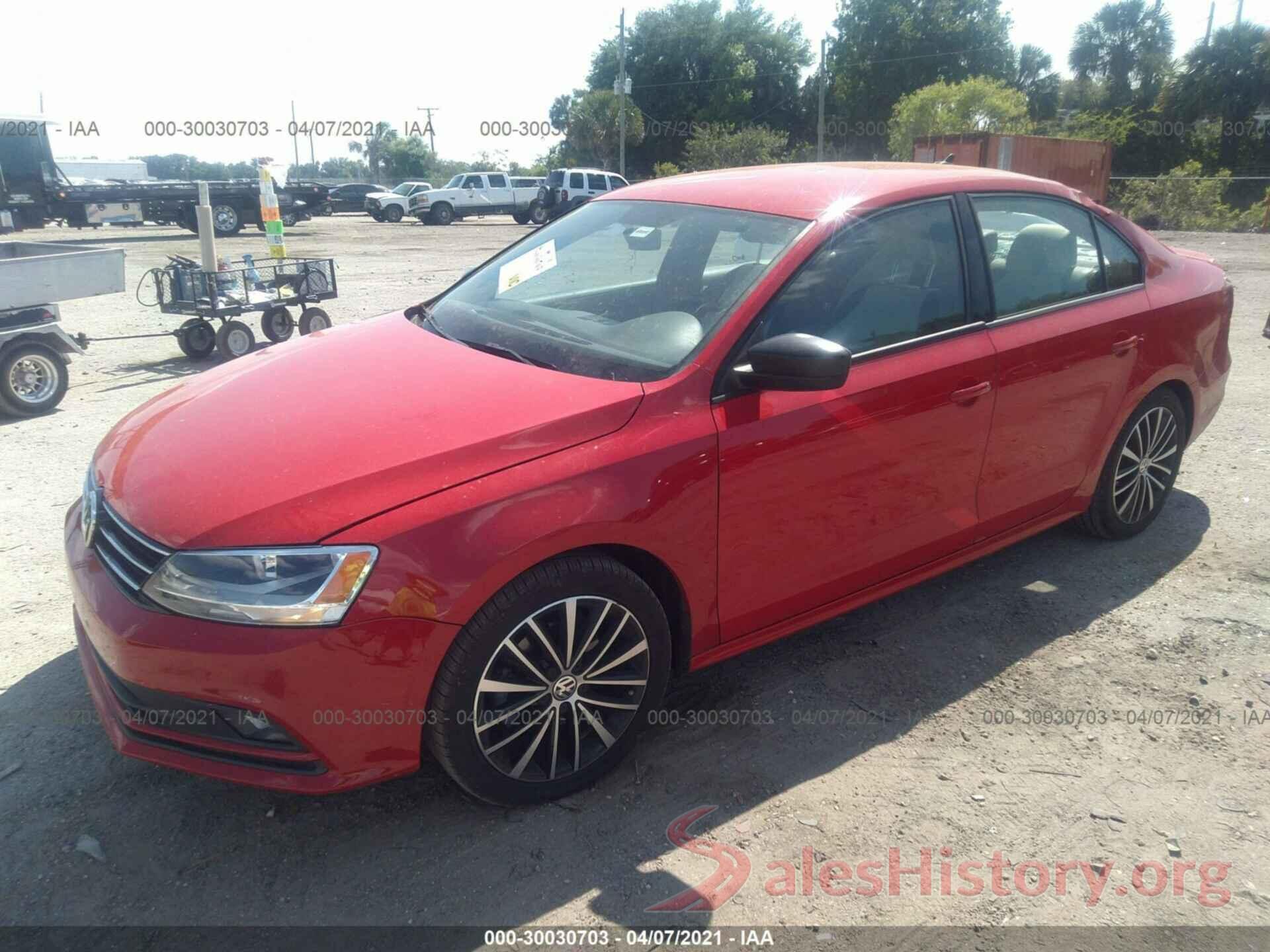 3VWD17AJ4GM400646 2016 VOLKSWAGEN JETTA SEDAN