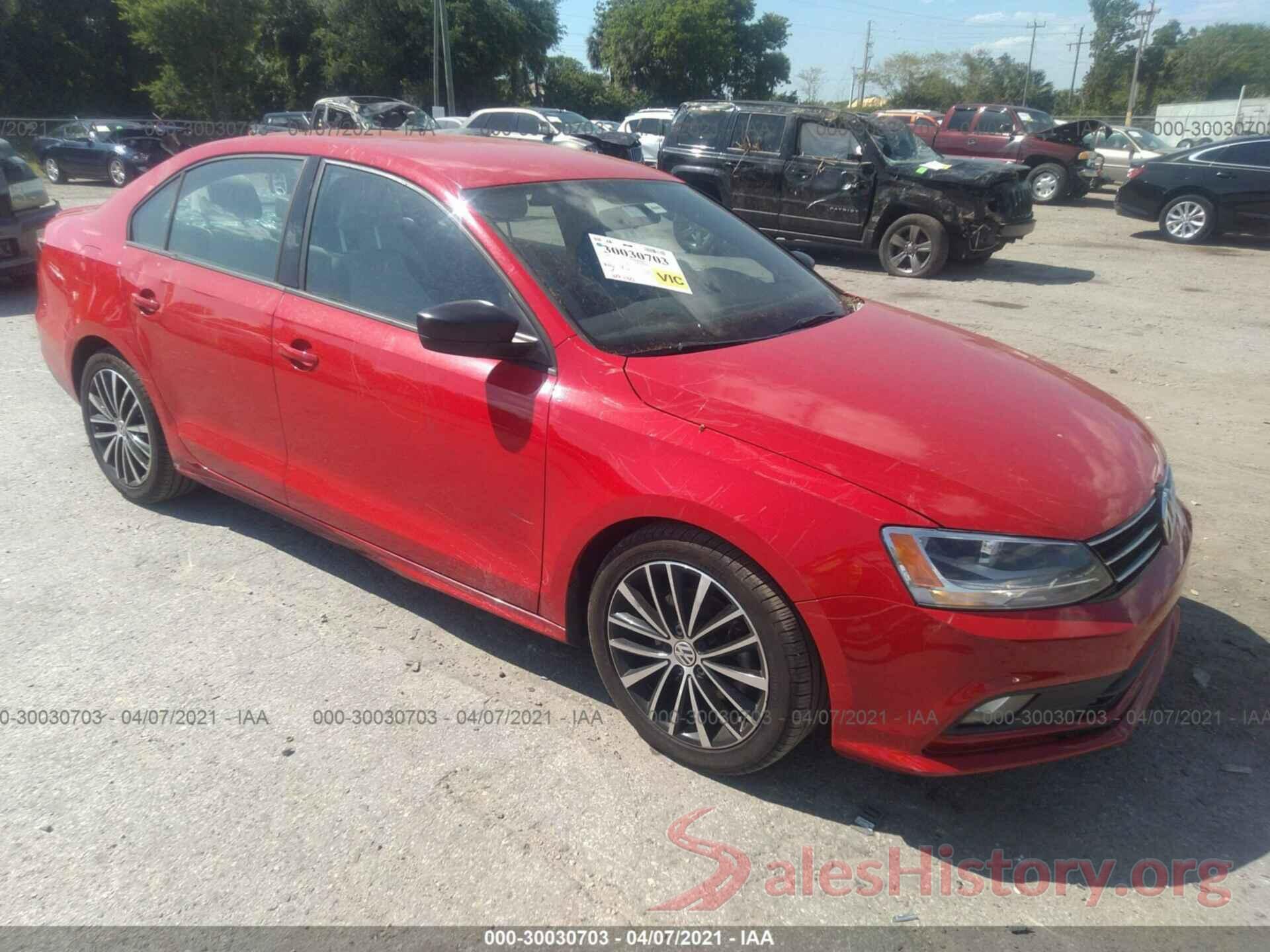 3VWD17AJ4GM400646 2016 VOLKSWAGEN JETTA SEDAN