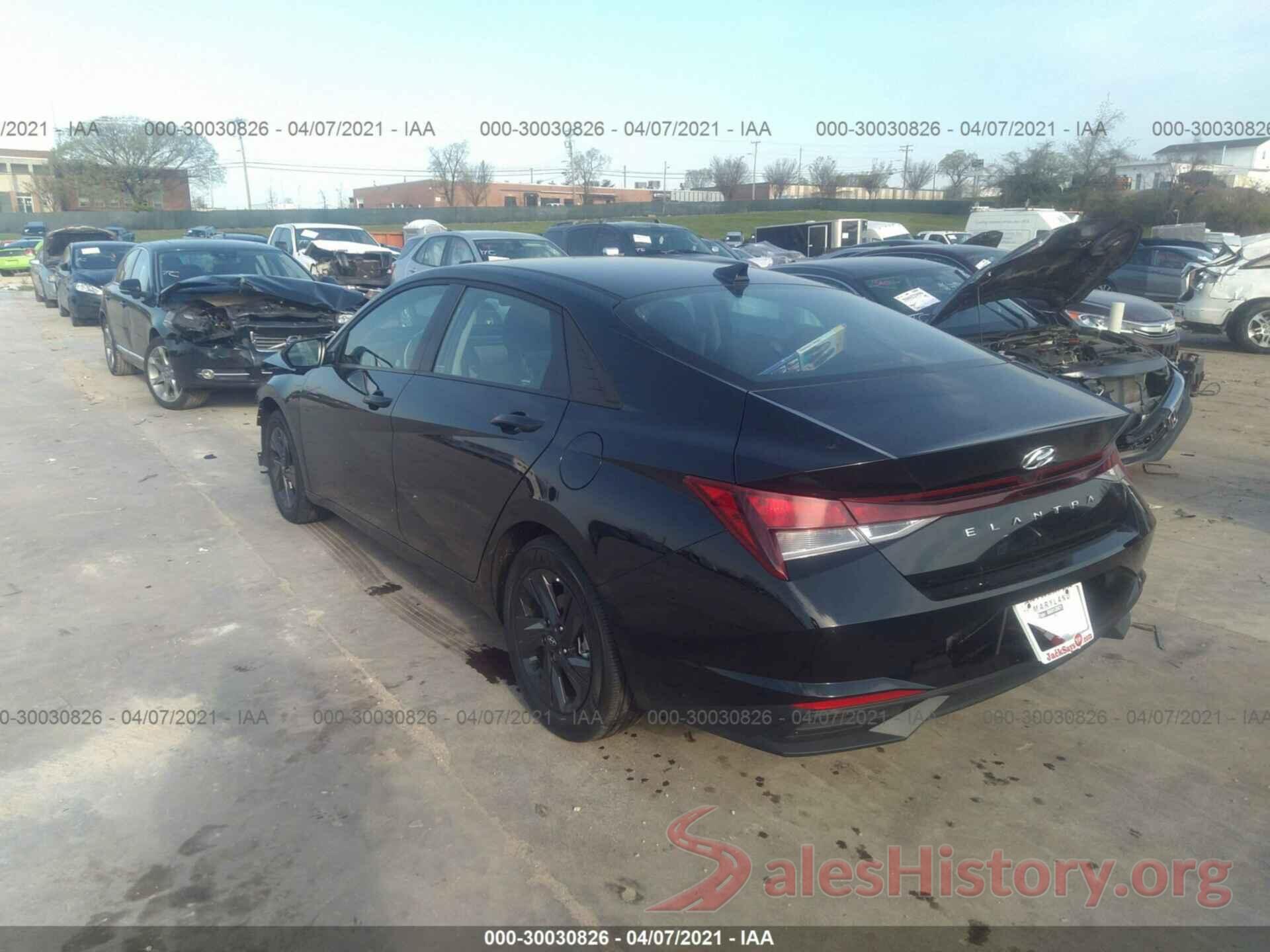 5NPLM4AG1MH031898 2021 HYUNDAI ELANTRA