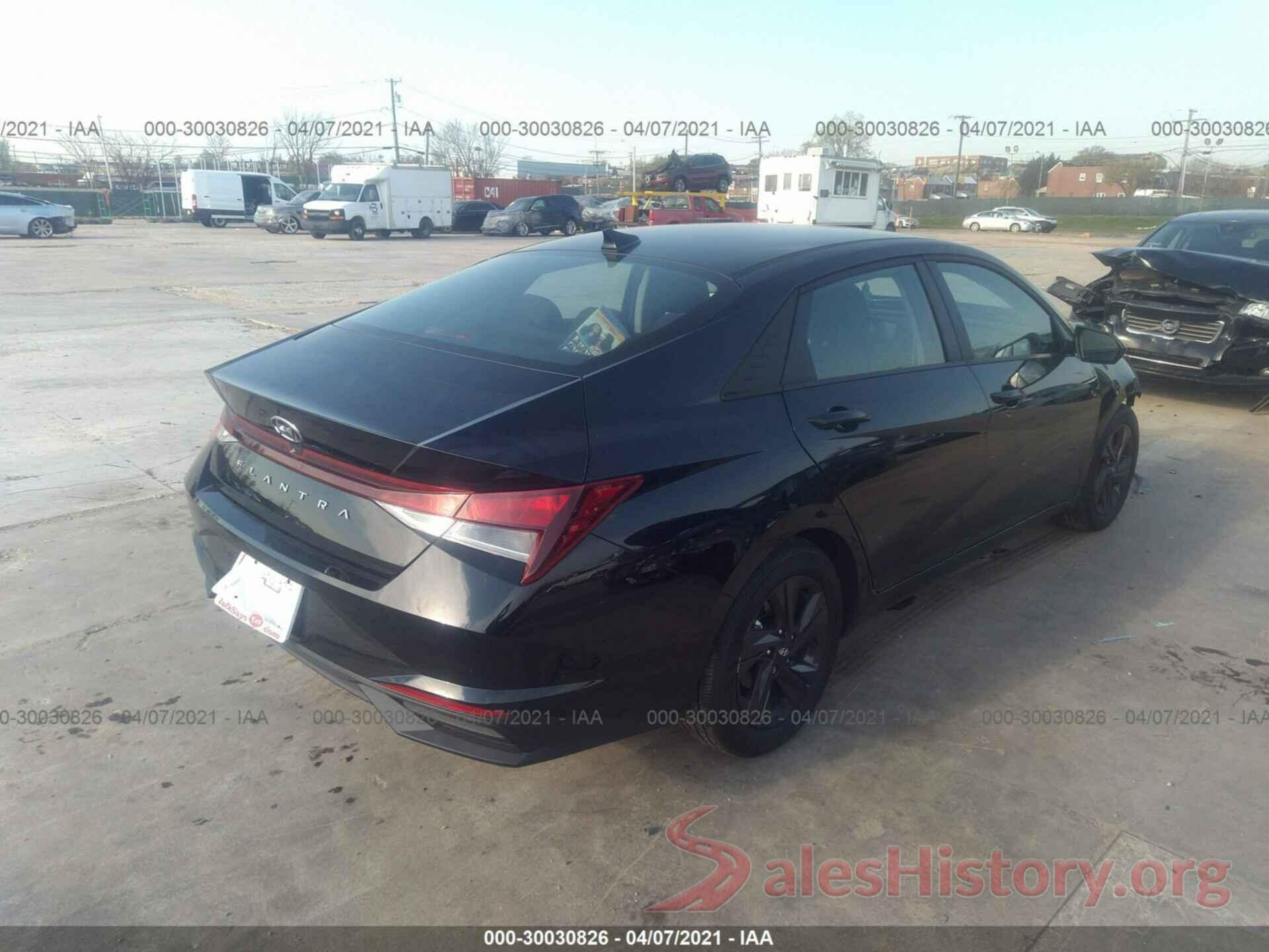 5NPLM4AG1MH031898 2021 HYUNDAI ELANTRA