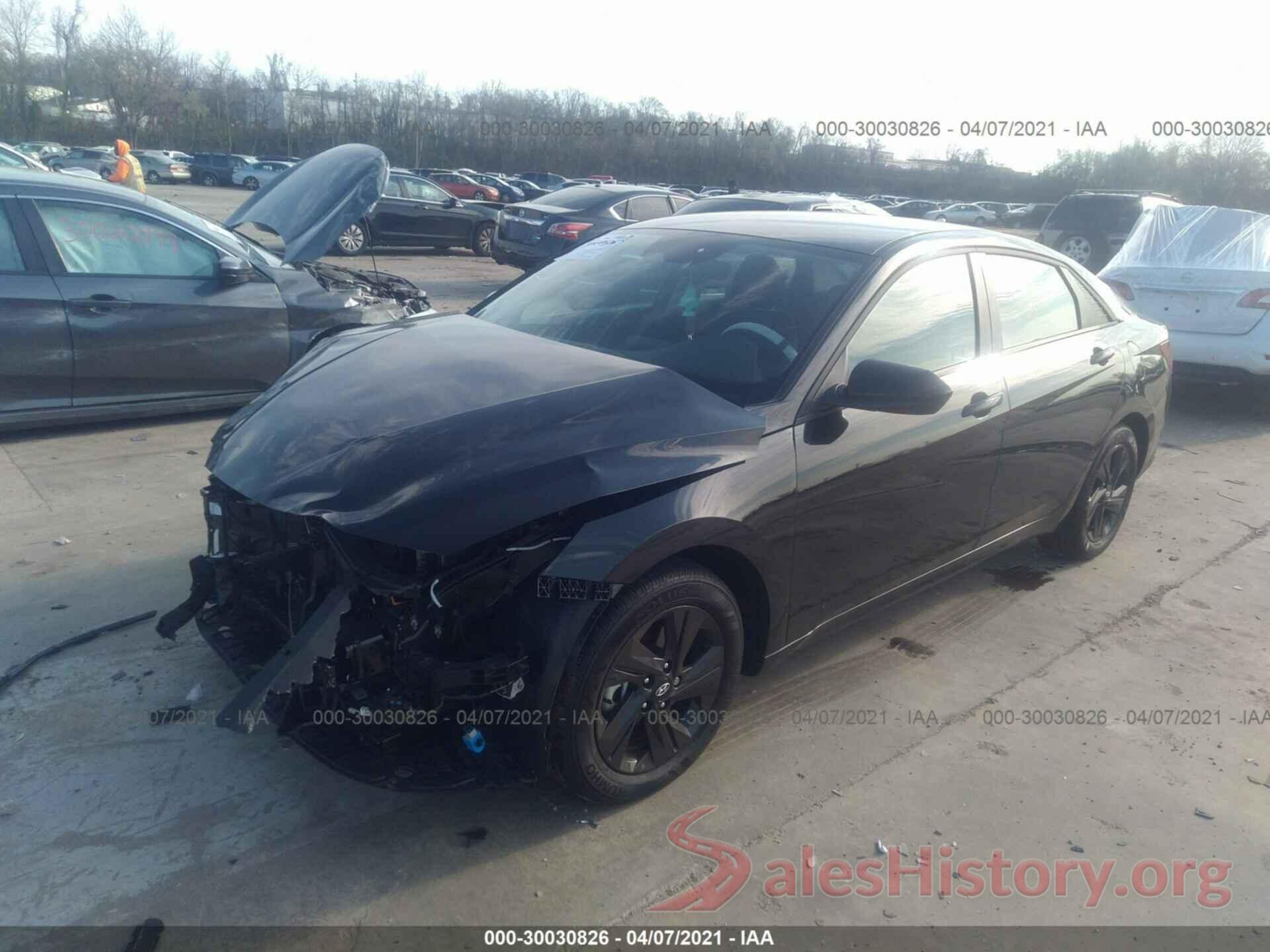 5NPLM4AG1MH031898 2021 HYUNDAI ELANTRA