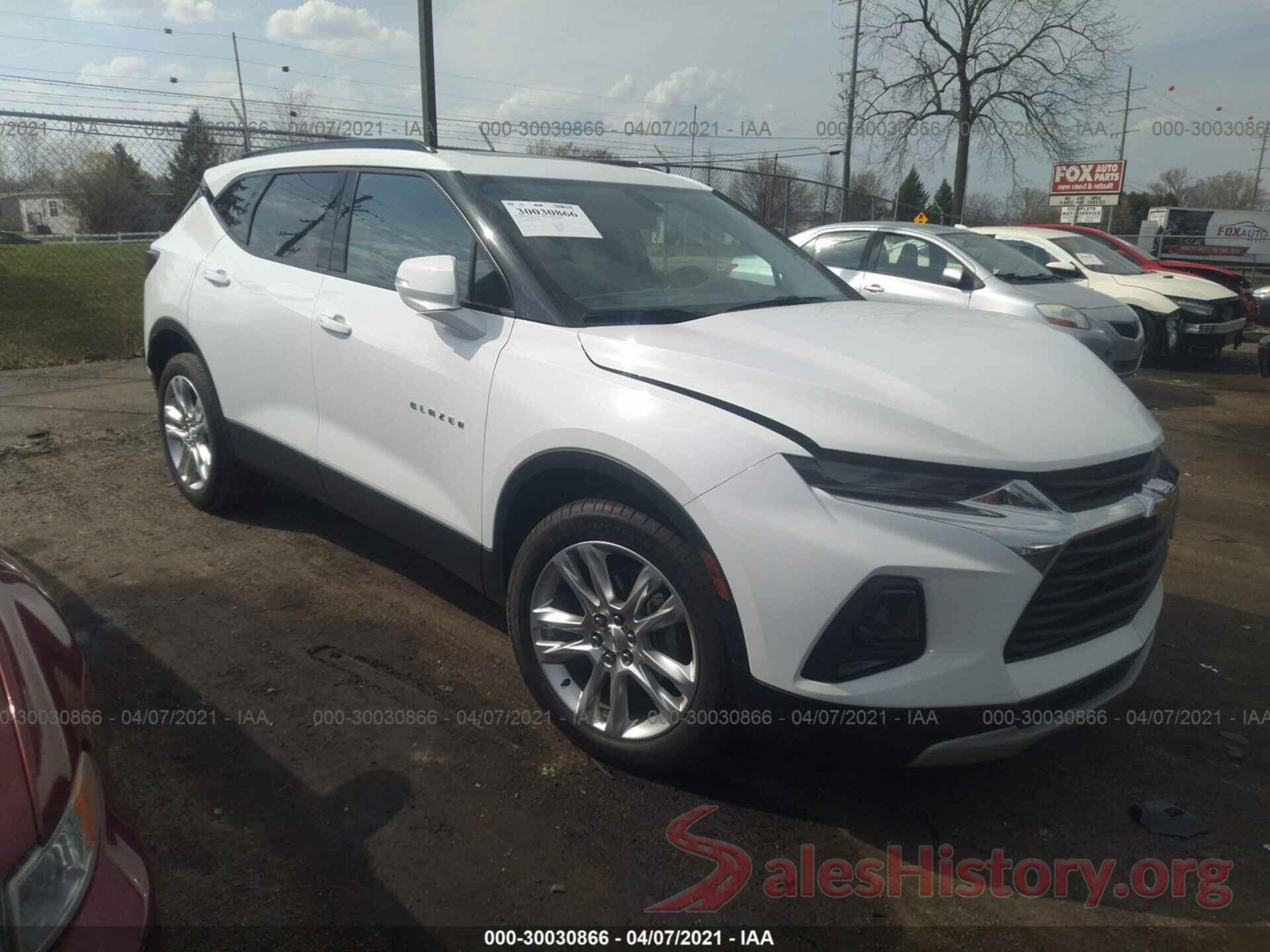 3GNKBDRS2KS660090 2019 CHEVROLET BLAZER