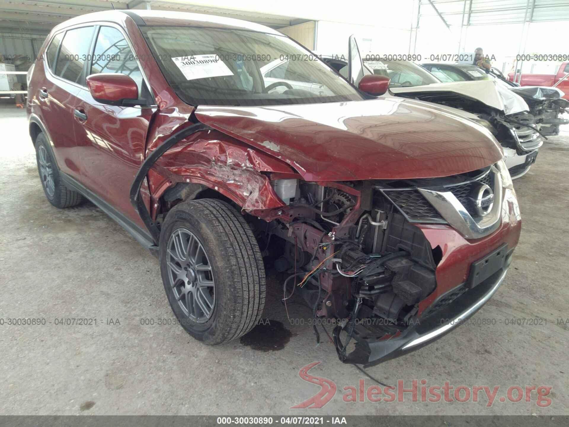 JN8AT2MTXGW026032 2016 NISSAN ROGUE