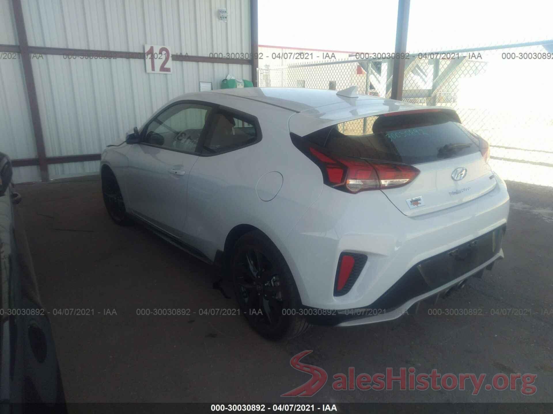 KMHTH6AB8MU032696 2021 HYUNDAI VELOSTER