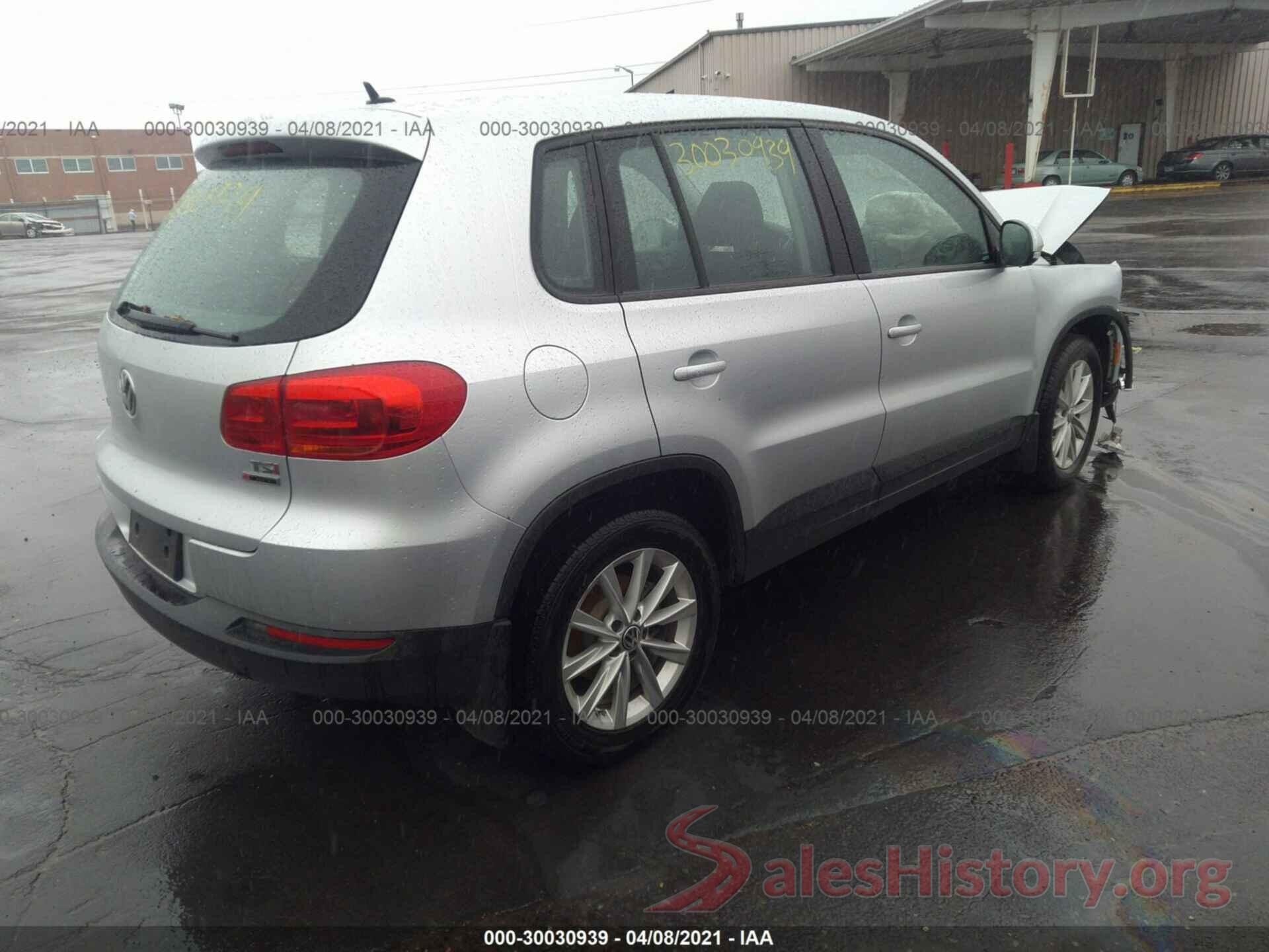 WVGBV7AX8HK044628 2017 VOLKSWAGEN TIGUAN