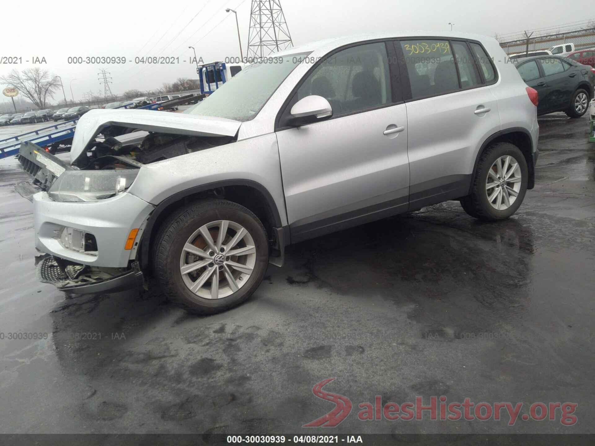 WVGBV7AX8HK044628 2017 VOLKSWAGEN TIGUAN