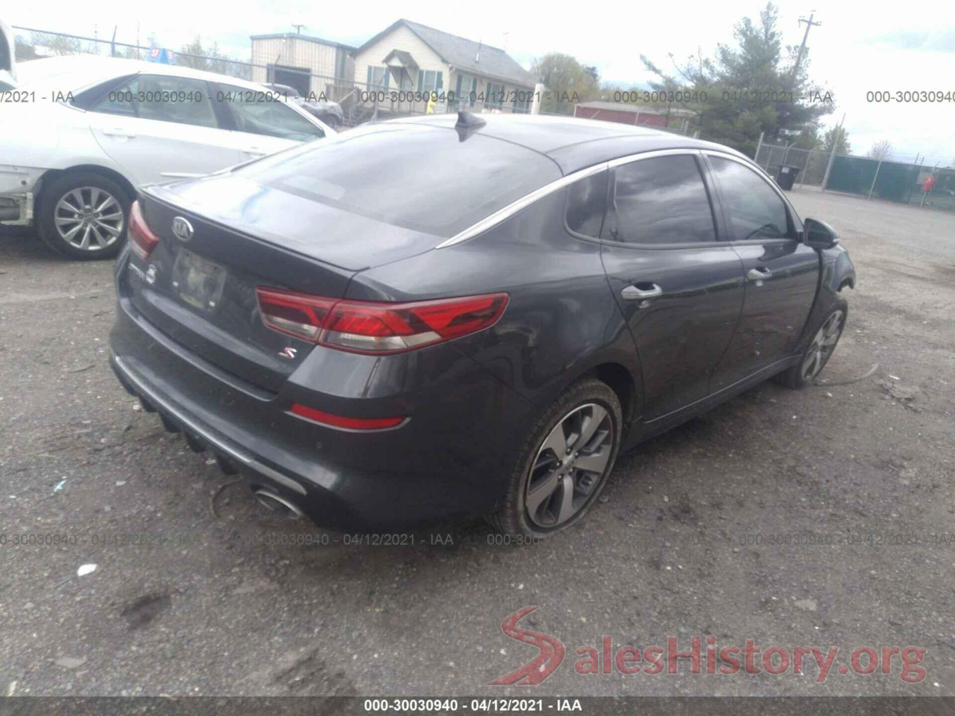 5XXGT4L33KG294644 2019 KIA OPTIMA