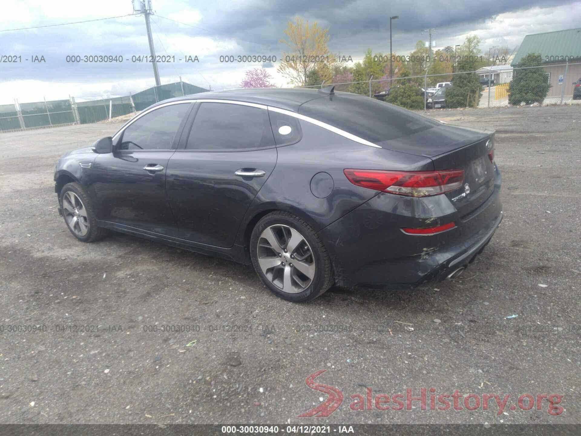 5XXGT4L33KG294644 2019 KIA OPTIMA