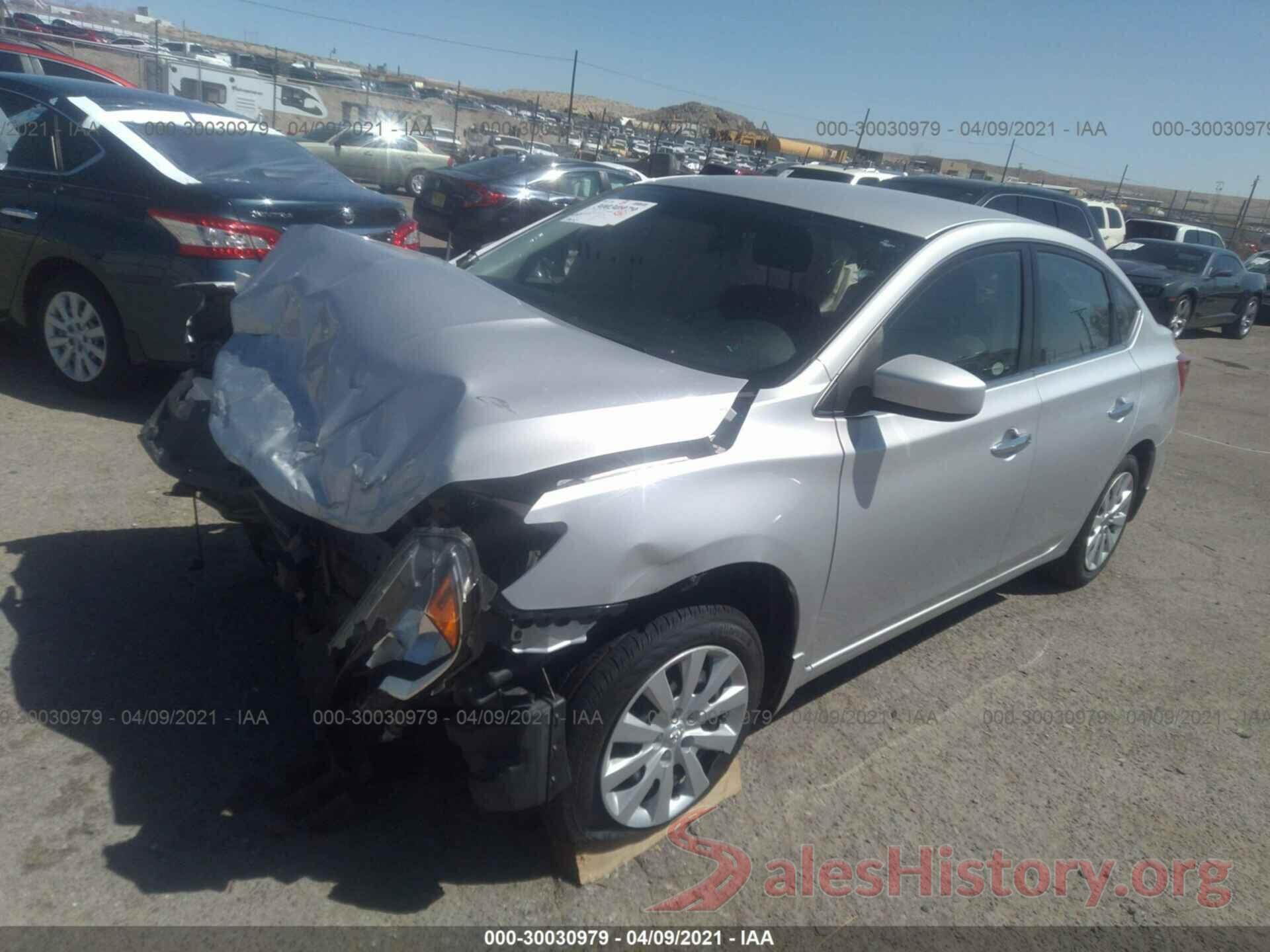 3N1AB7APXHY279741 2017 NISSAN SENTRA