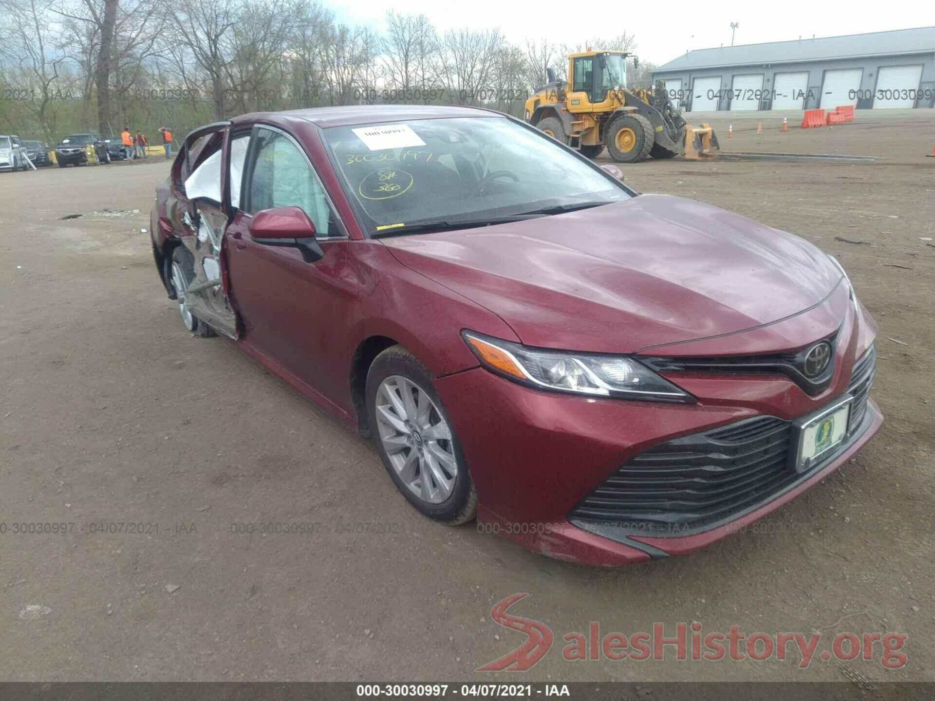 4T1B11HK8KU719800 2019 TOYOTA CAMRY