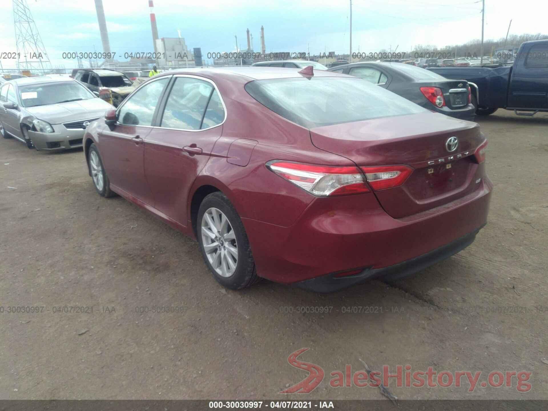 4T1B11HK8KU719800 2019 TOYOTA CAMRY