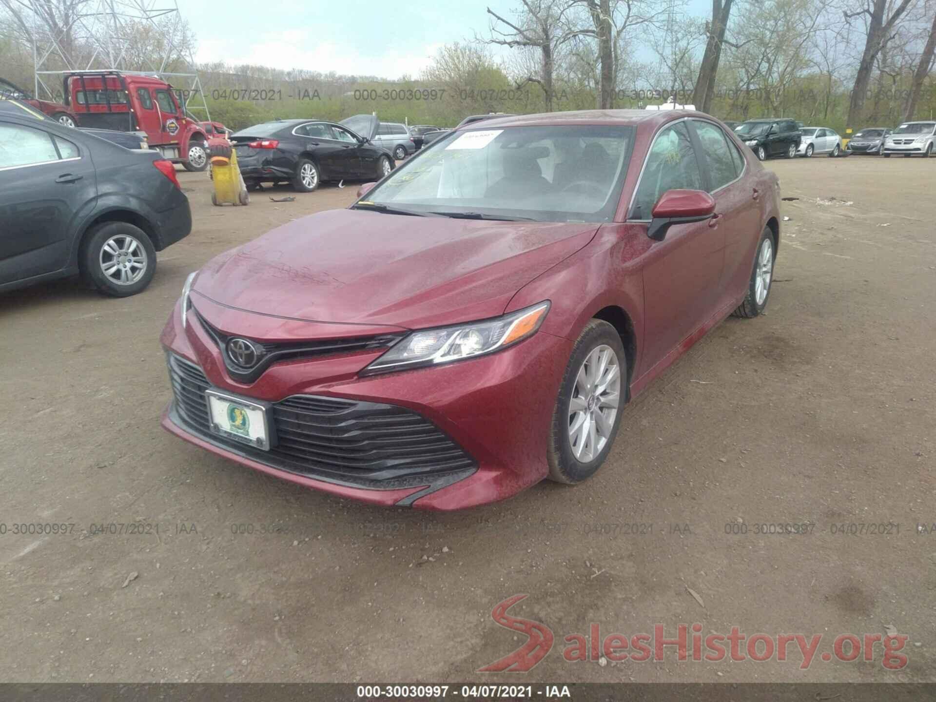 4T1B11HK8KU719800 2019 TOYOTA CAMRY