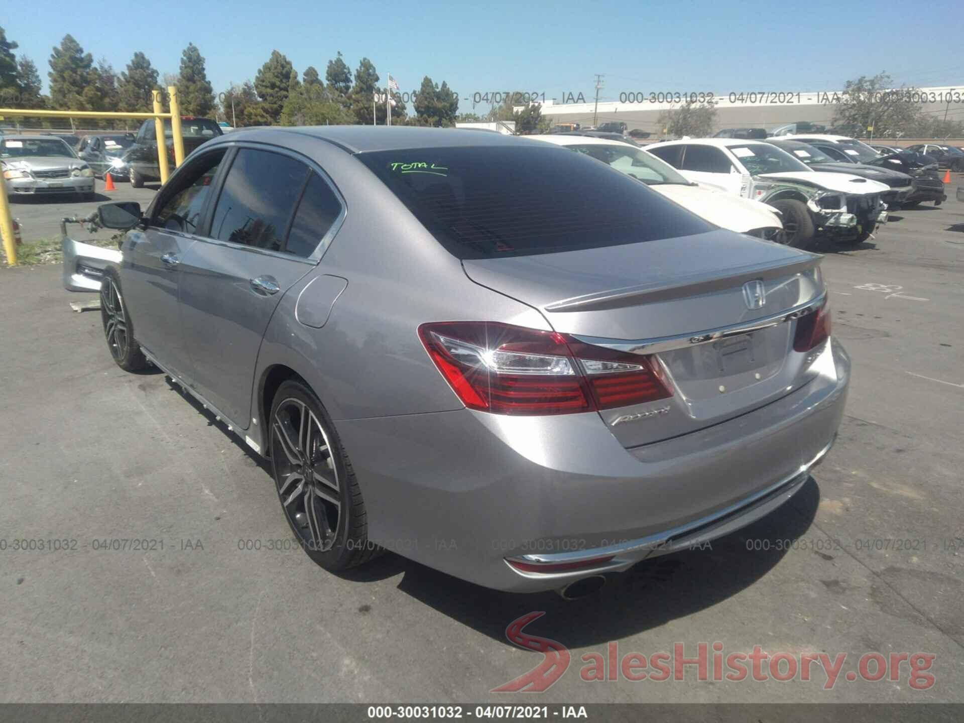 1HGCR2F50HA209117 2017 HONDA ACCORD SEDAN