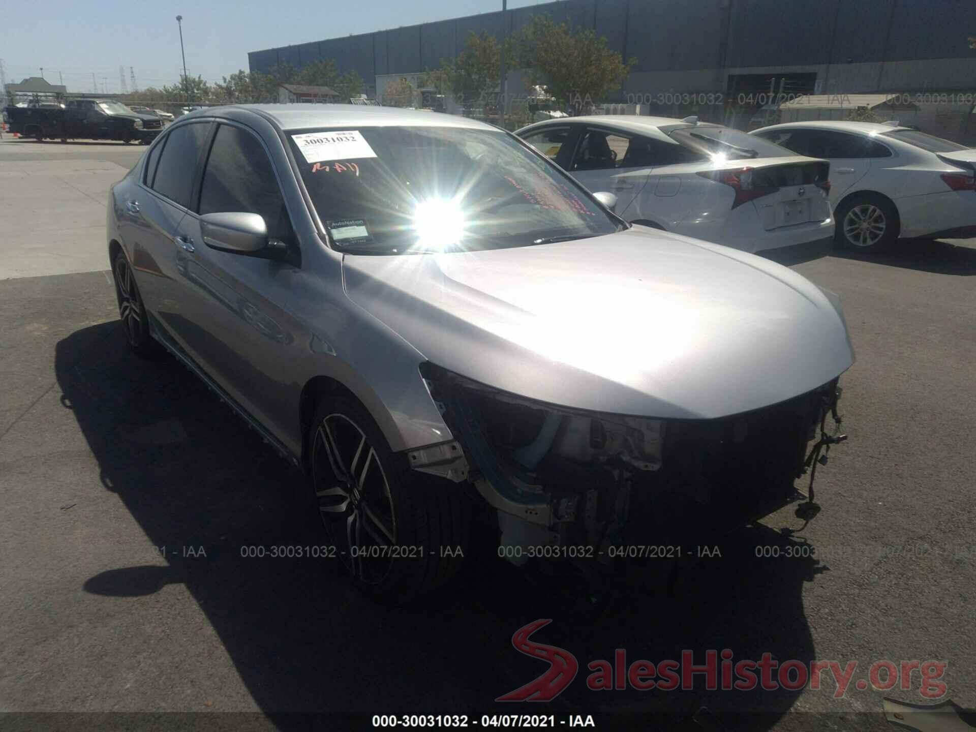 1HGCR2F50HA209117 2017 HONDA ACCORD SEDAN