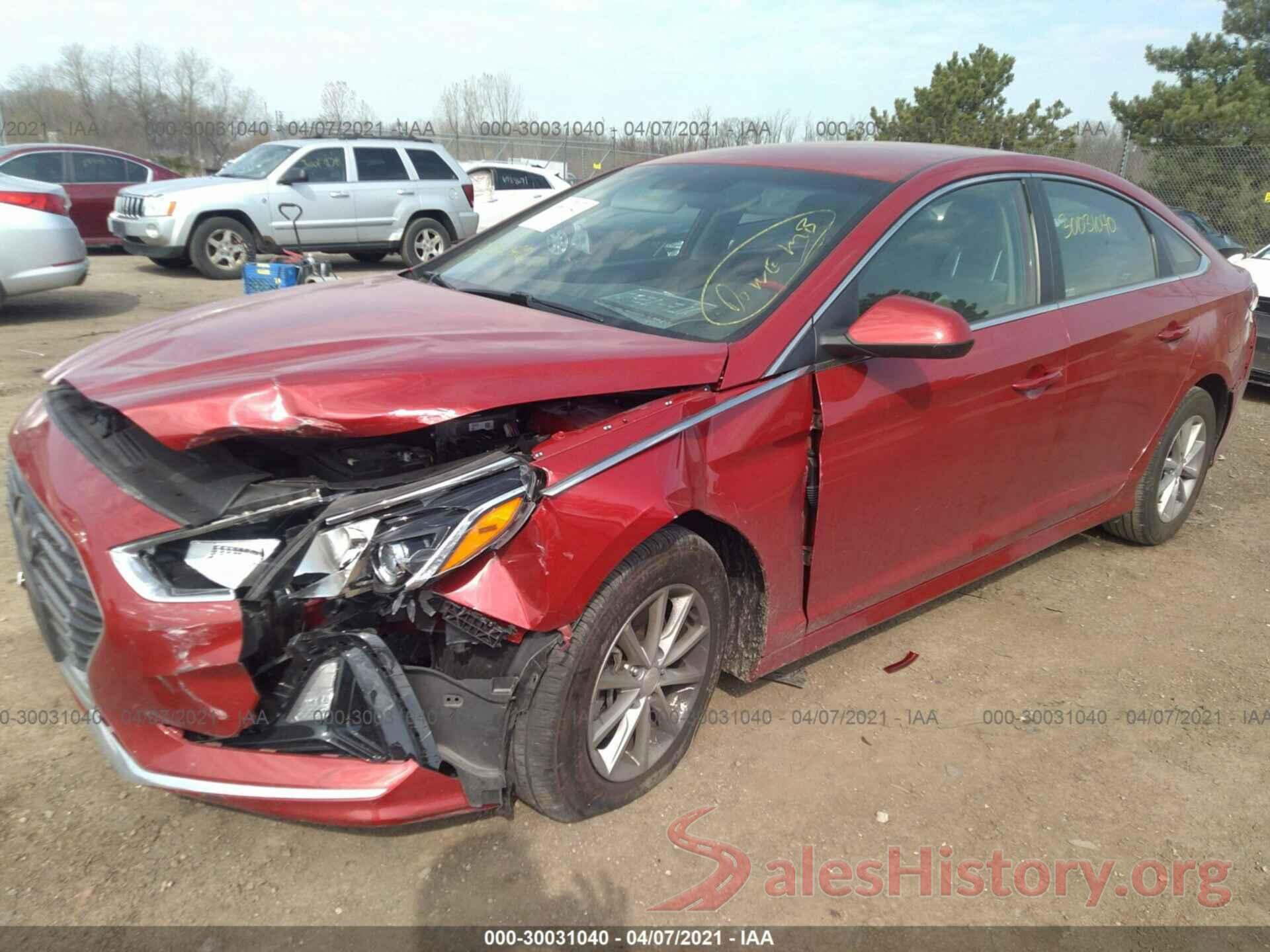 5NPE24AF6KH800575 2019 HYUNDAI SONATA