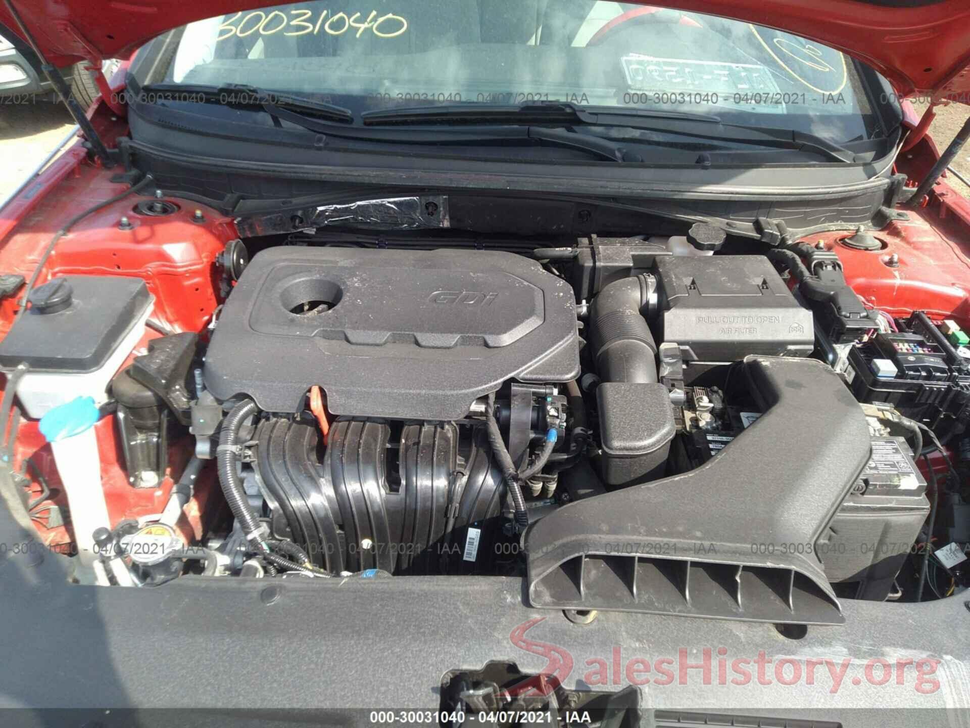 5NPE24AF6KH800575 2019 HYUNDAI SONATA