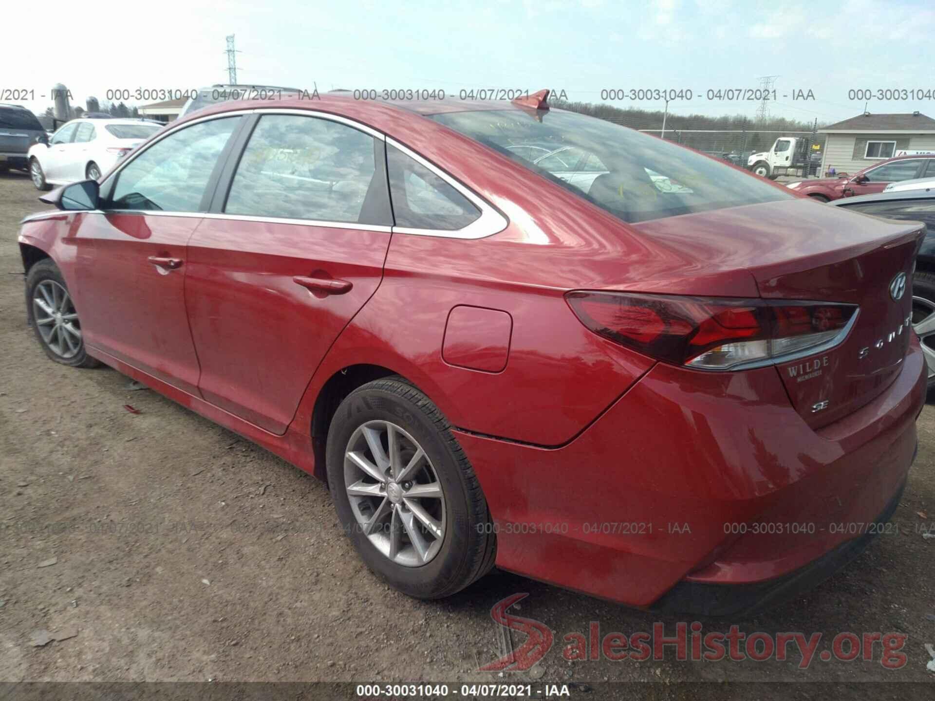 5NPE24AF6KH800575 2019 HYUNDAI SONATA