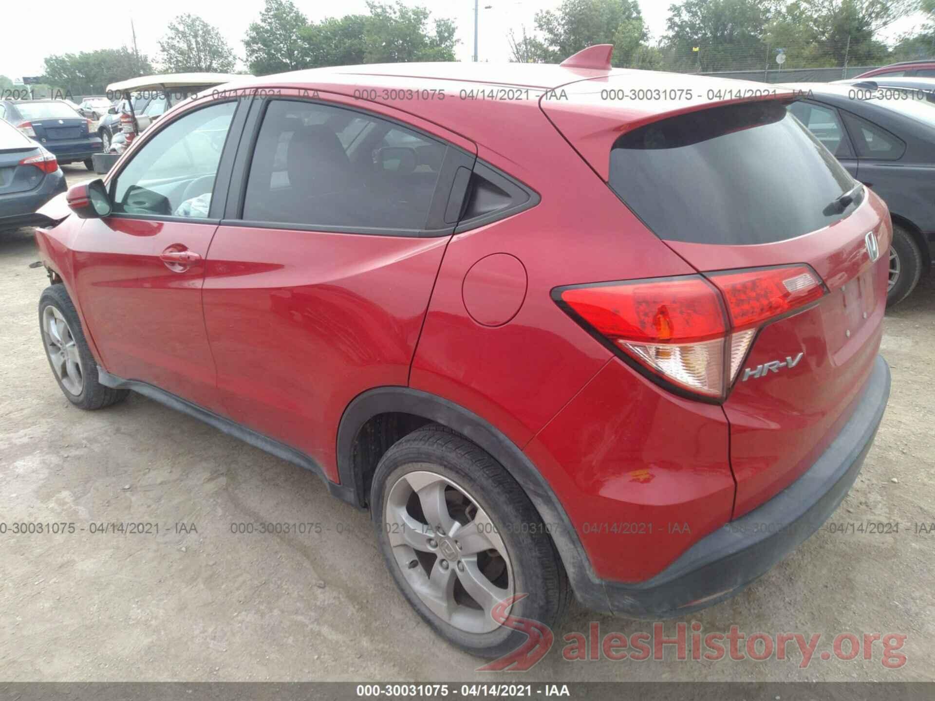 3CZRU5H53GM731841 2016 HONDA HR-V