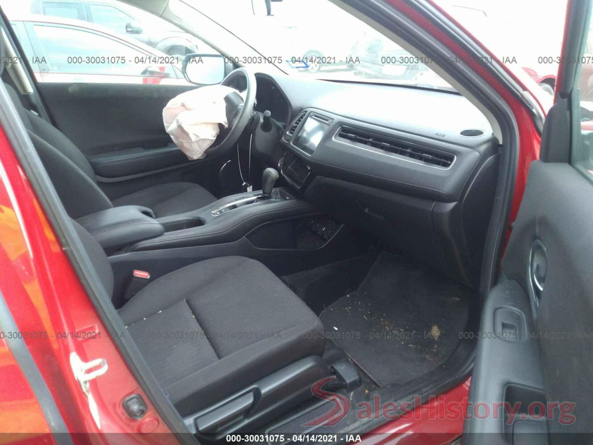 3CZRU5H53GM731841 2016 HONDA HR-V