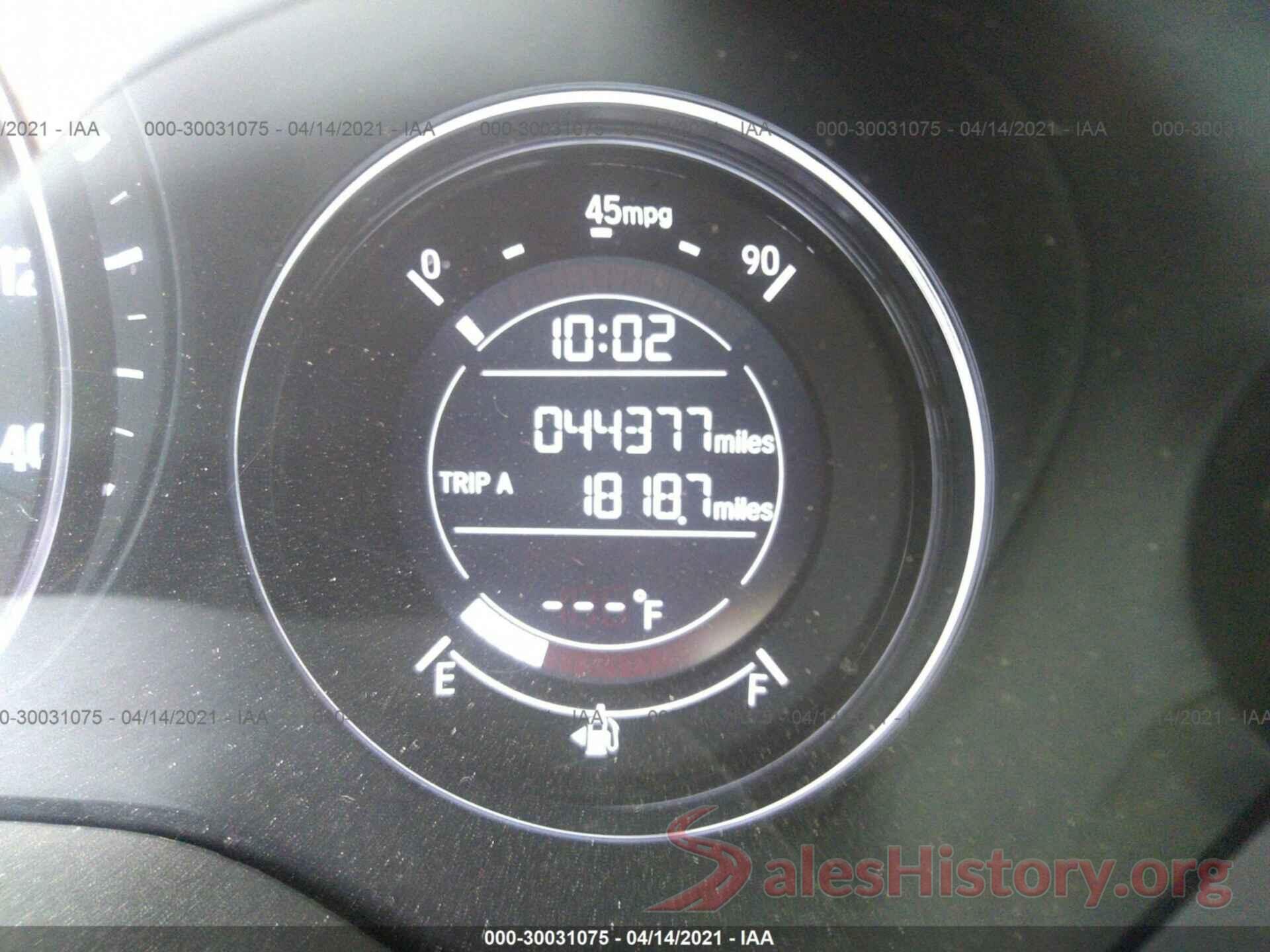 3CZRU5H53GM731841 2016 HONDA HR-V