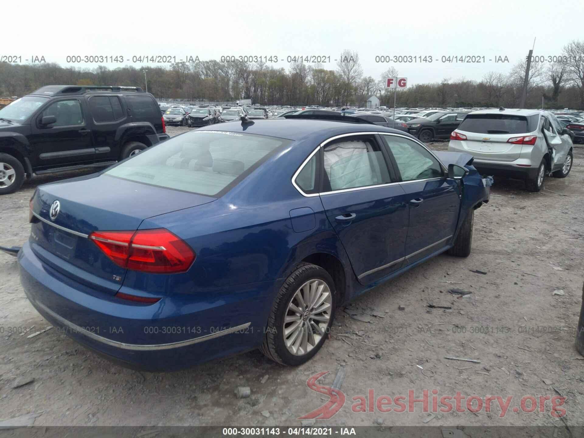 1VWBT7A3XGC055238 2016 VOLKSWAGEN PASSAT