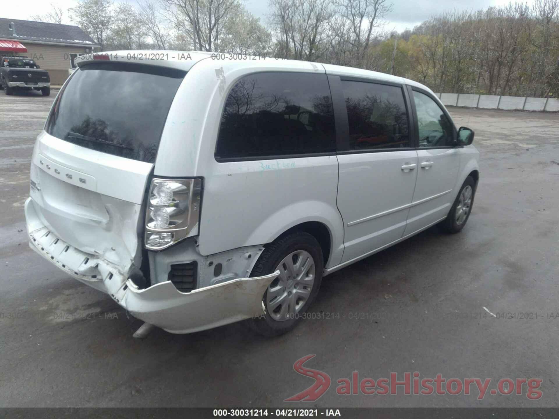 2C4RDGBGXGR146890 2016 DODGE GRAND CARAVAN