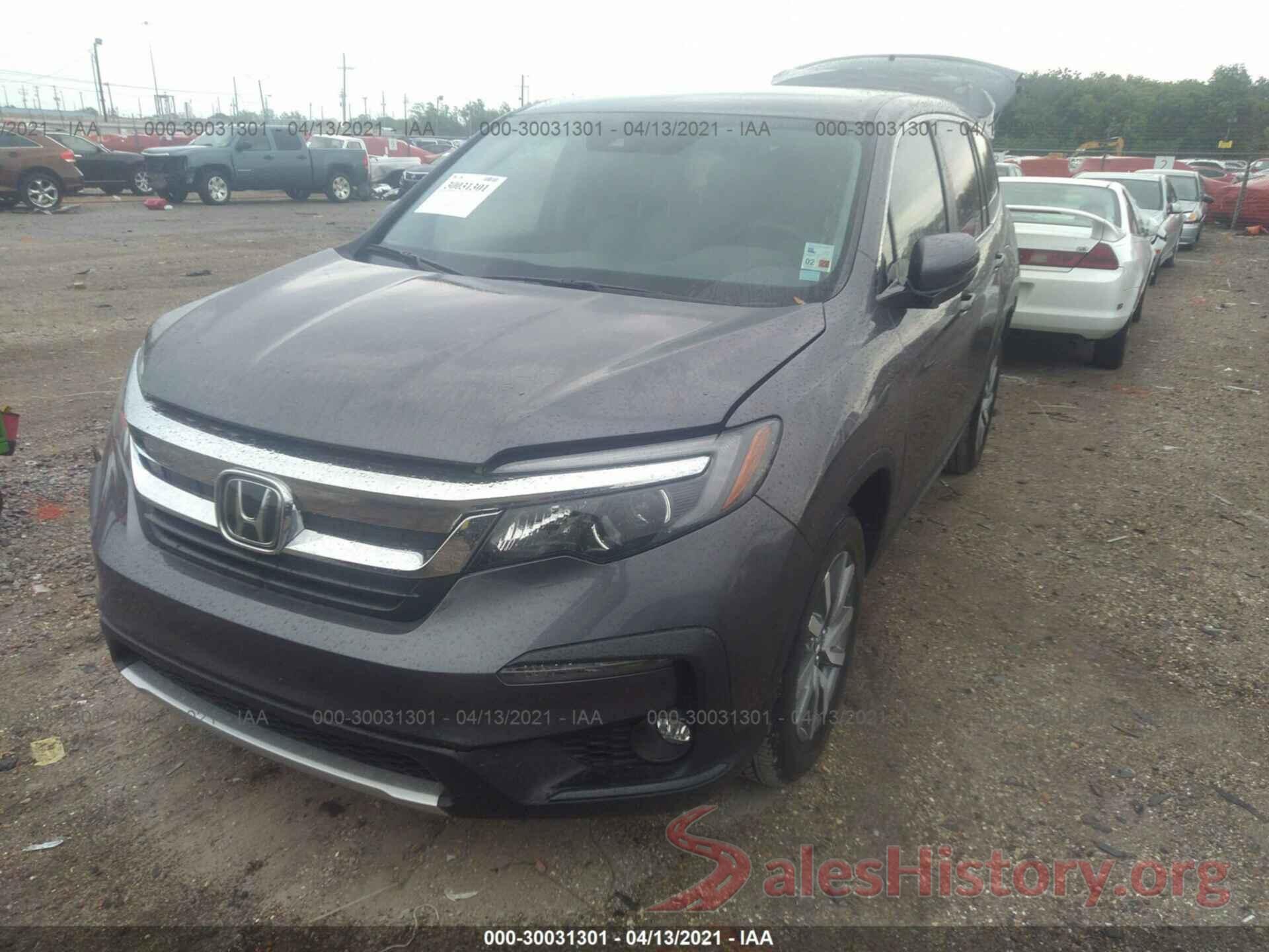 5FNYF5H31LB005257 2020 HONDA PILOT