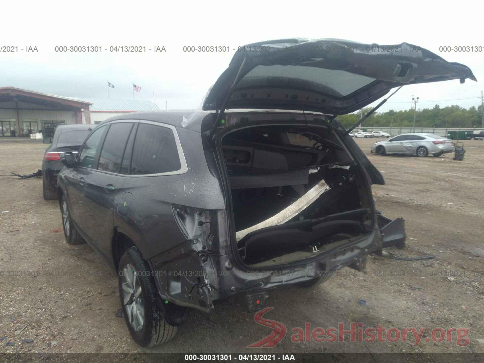 5FNYF5H31LB005257 2020 HONDA PILOT