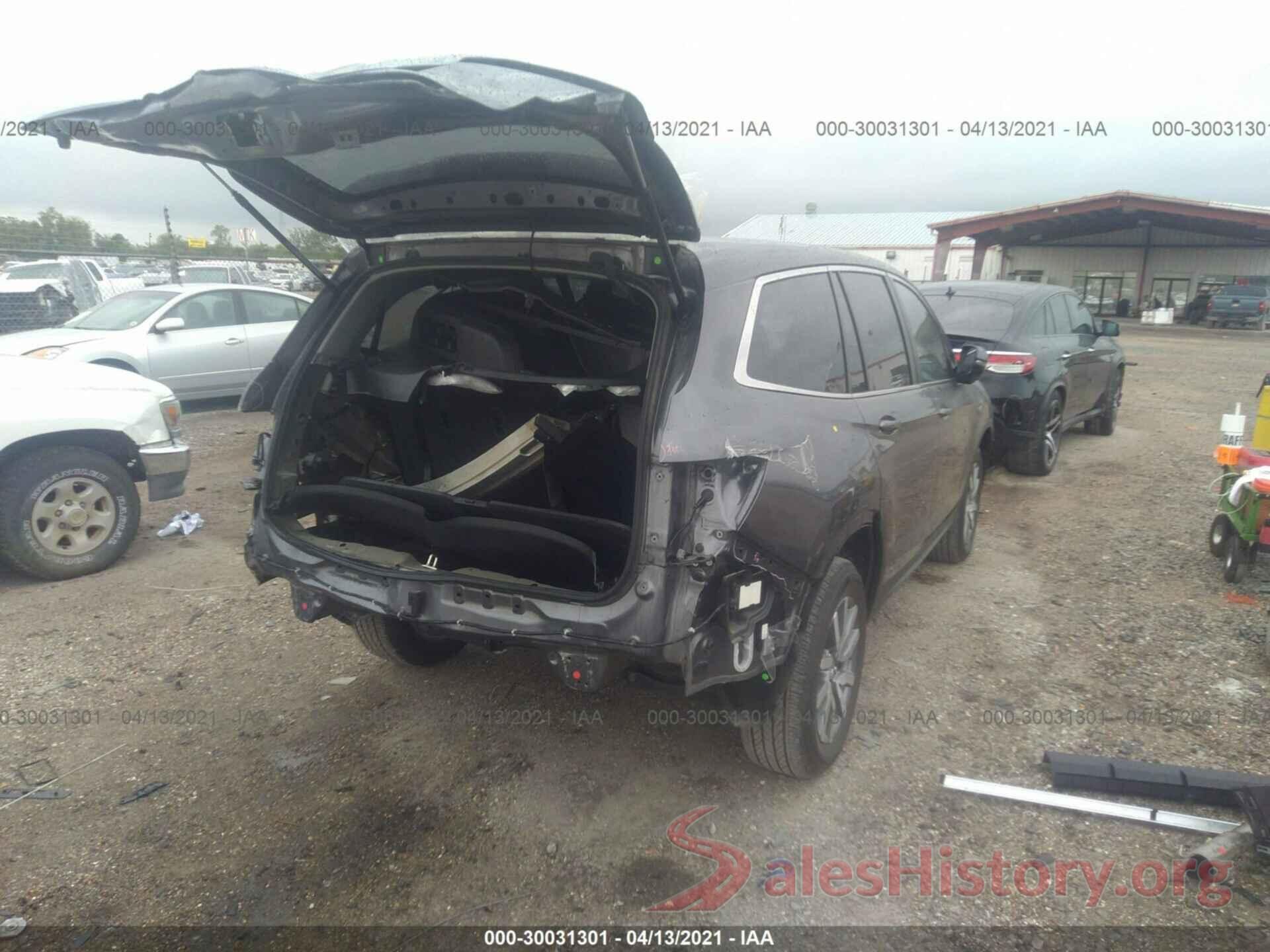 5FNYF5H31LB005257 2020 HONDA PILOT