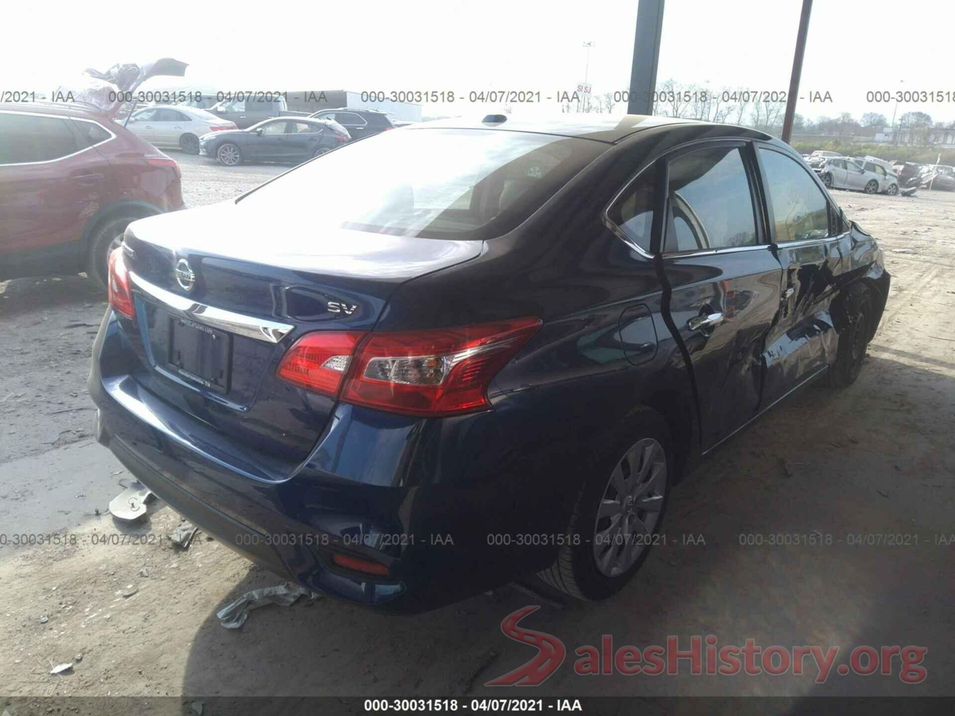 3N1AB7AP7HY360535 2017 NISSAN SENTRA