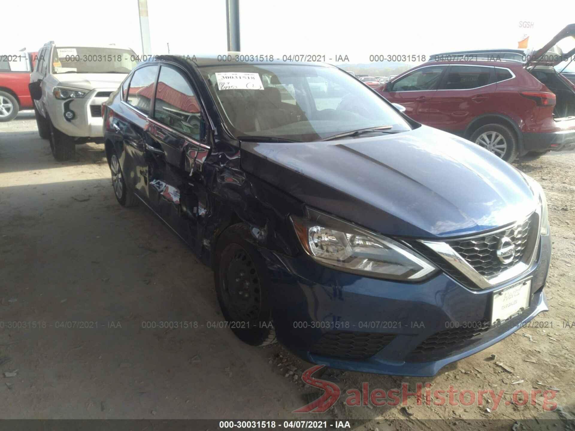 3N1AB7AP7HY360535 2017 NISSAN SENTRA