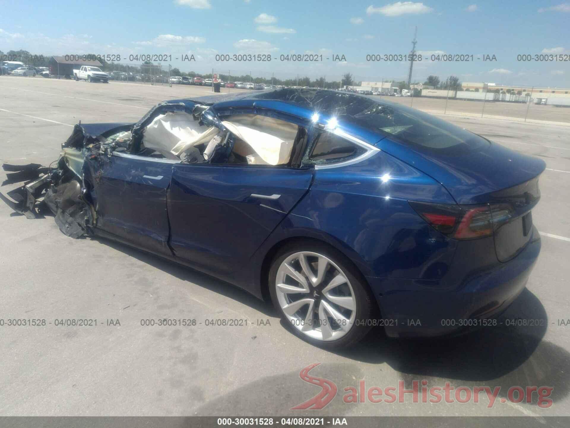 5YJ3E1EB3KF187382 2019 TESLA MODEL 3