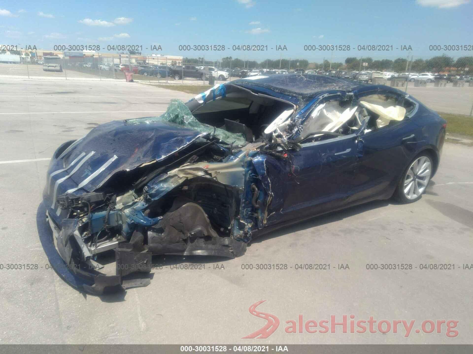 5YJ3E1EB3KF187382 2019 TESLA MODEL 3