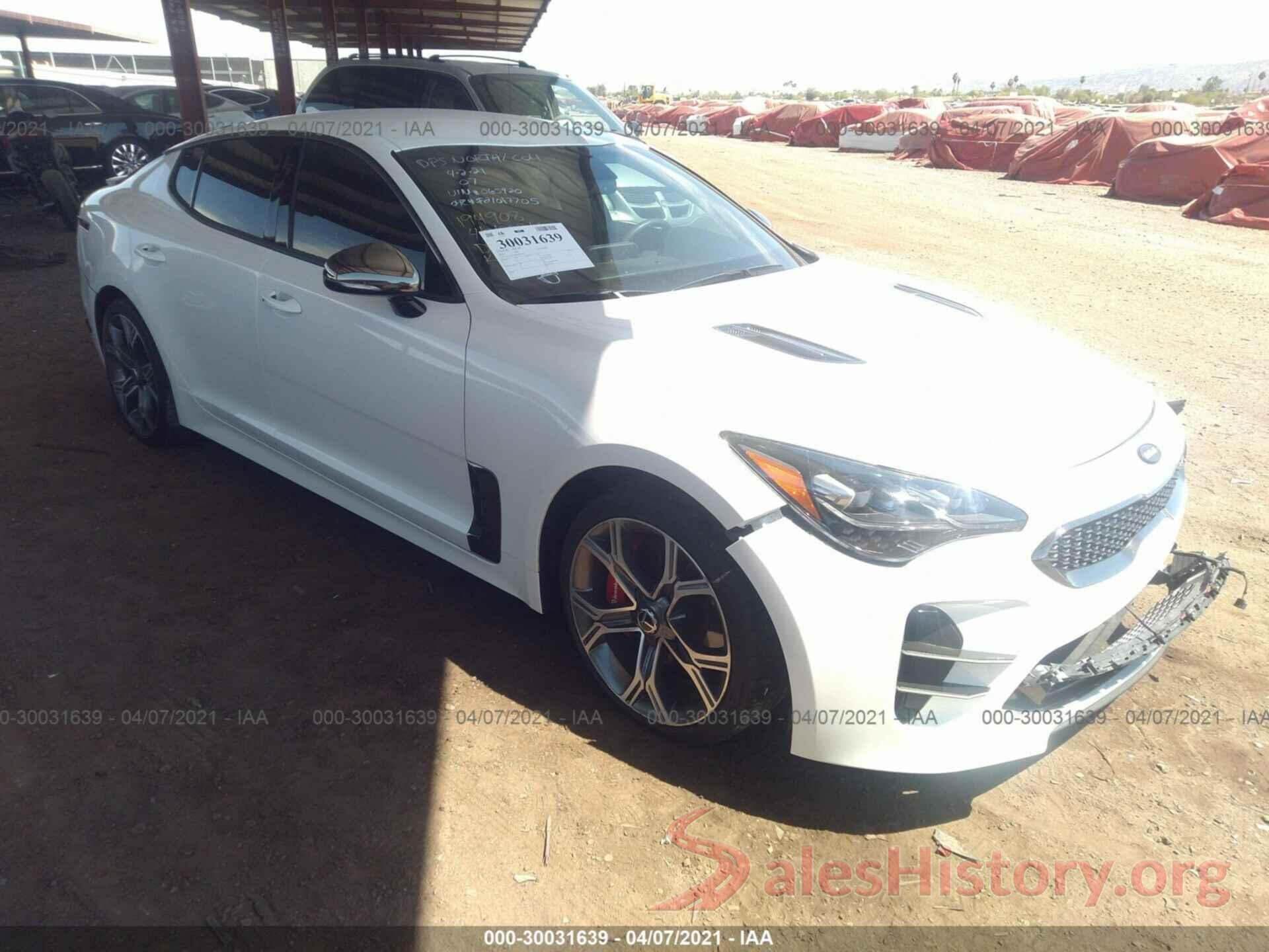 KNAE35LC6K6065920 2019 KIA STINGER