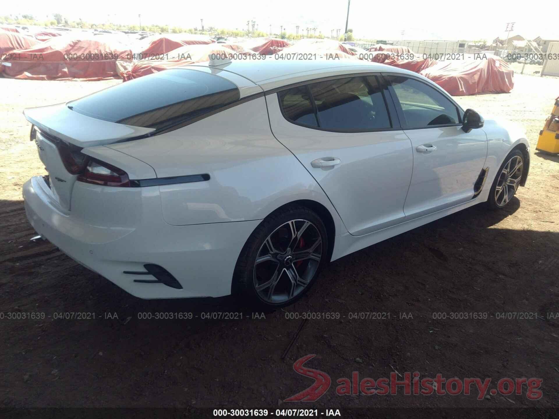 KNAE35LC6K6065920 2019 KIA STINGER