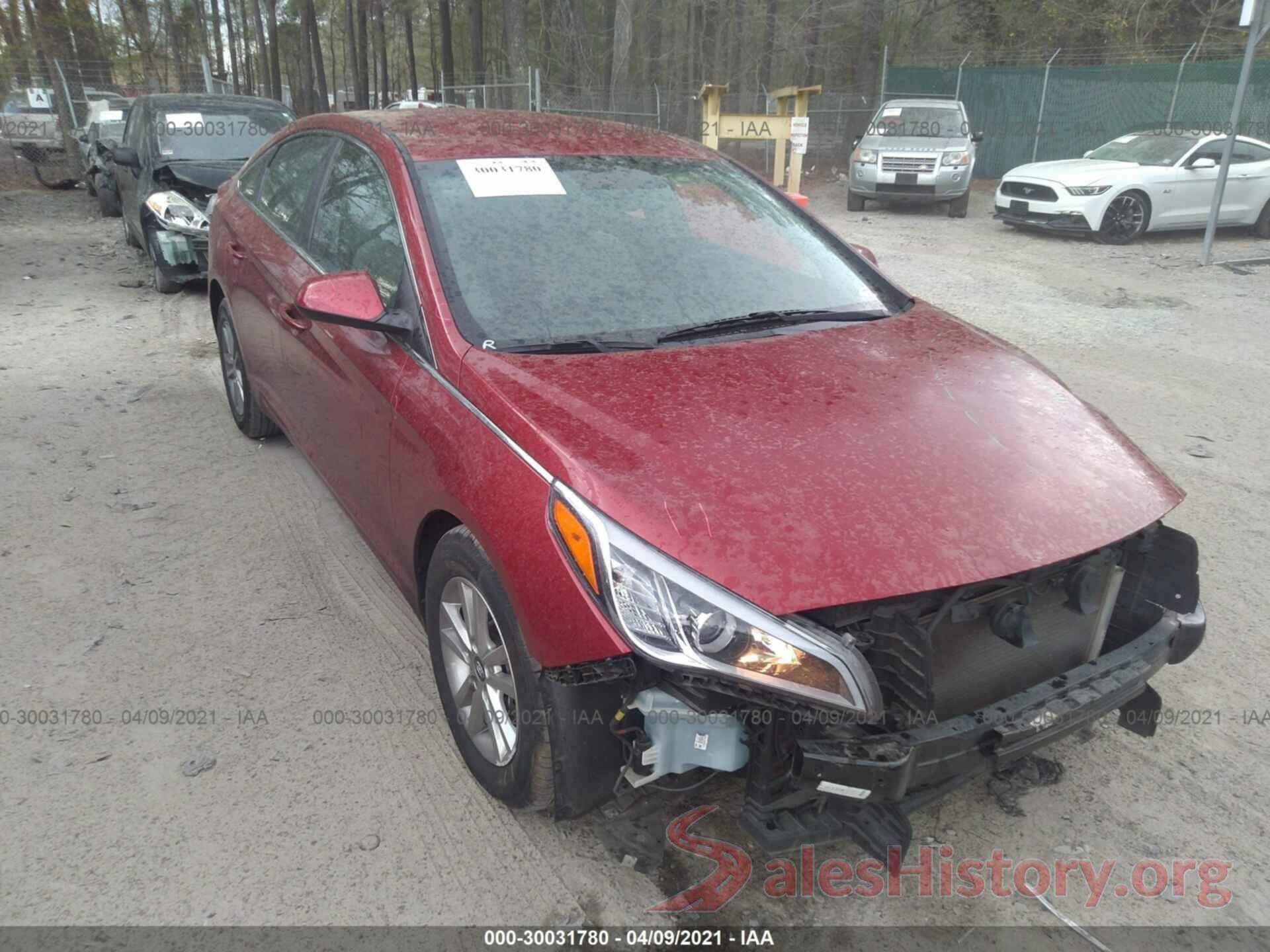 5NPE24AF7GH361183 2016 HYUNDAI SONATA