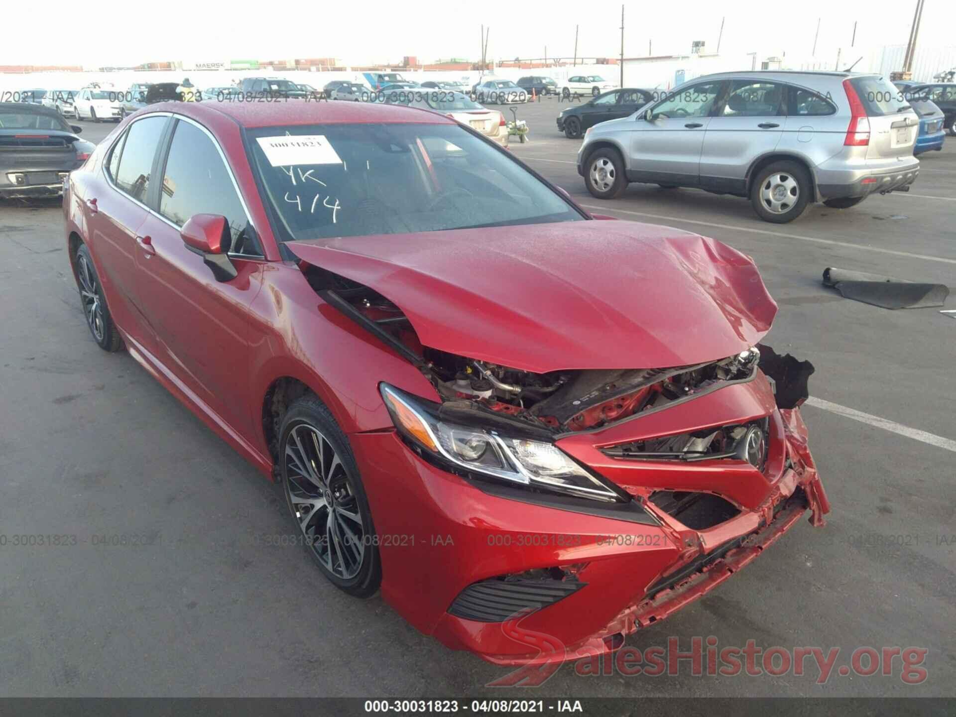 4T1G11AK8LU369117 2020 TOYOTA CAMRY