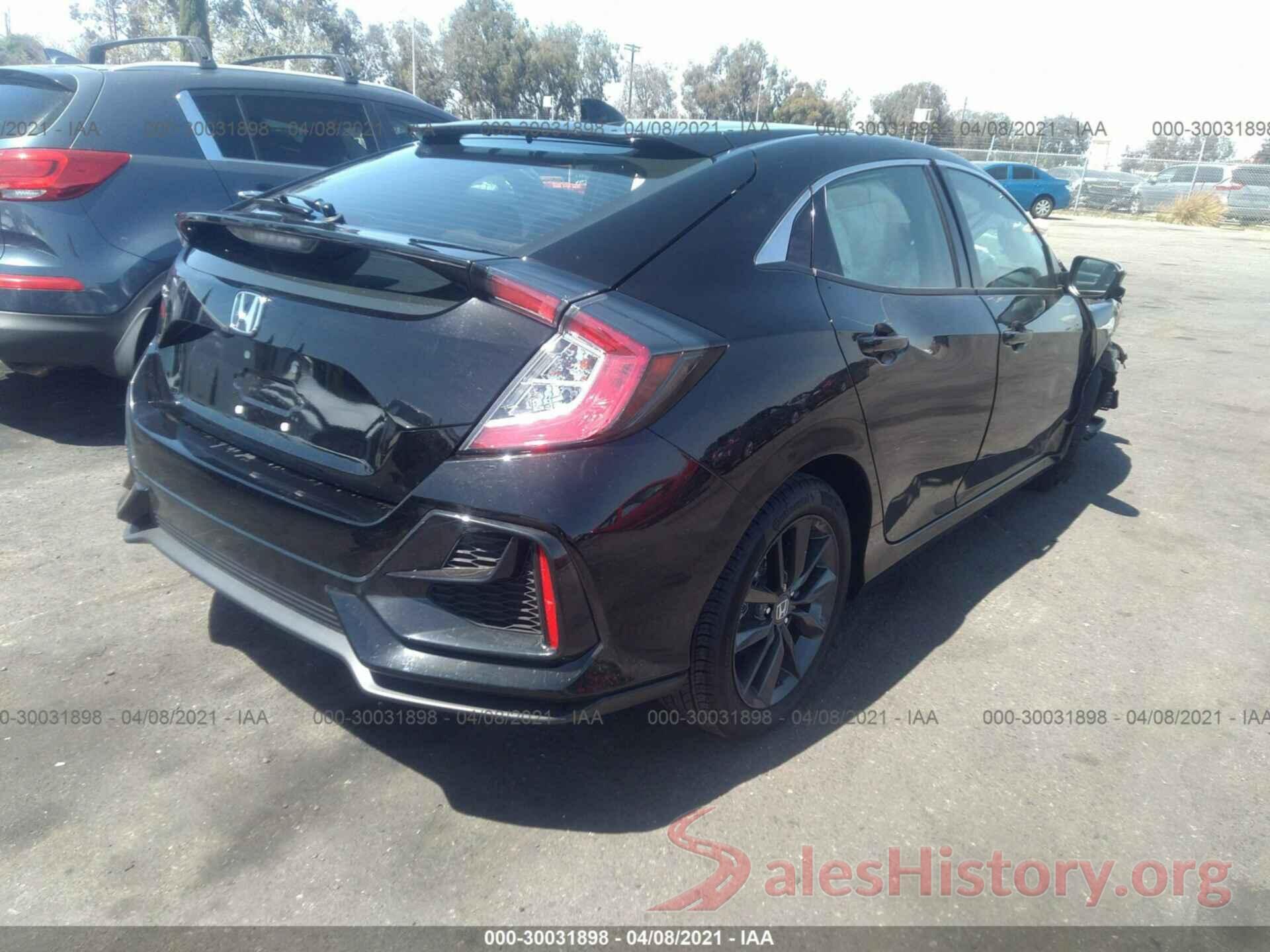 SHHFK7H69MU408203 2021 HONDA CIVIC HATCHBACK